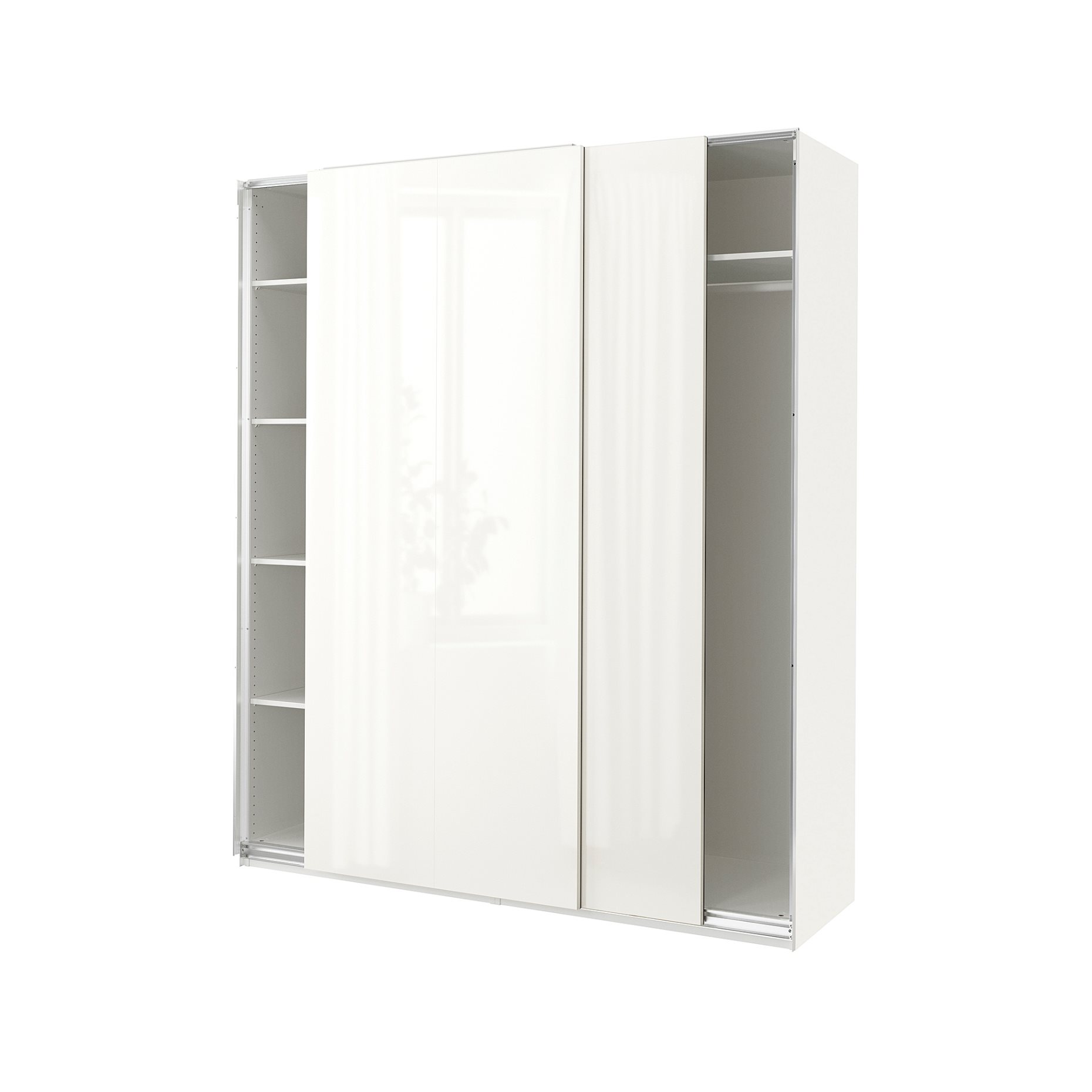 PAX/HASVIK, wardrobe combination, 200x66x236 cm, 795.031.59