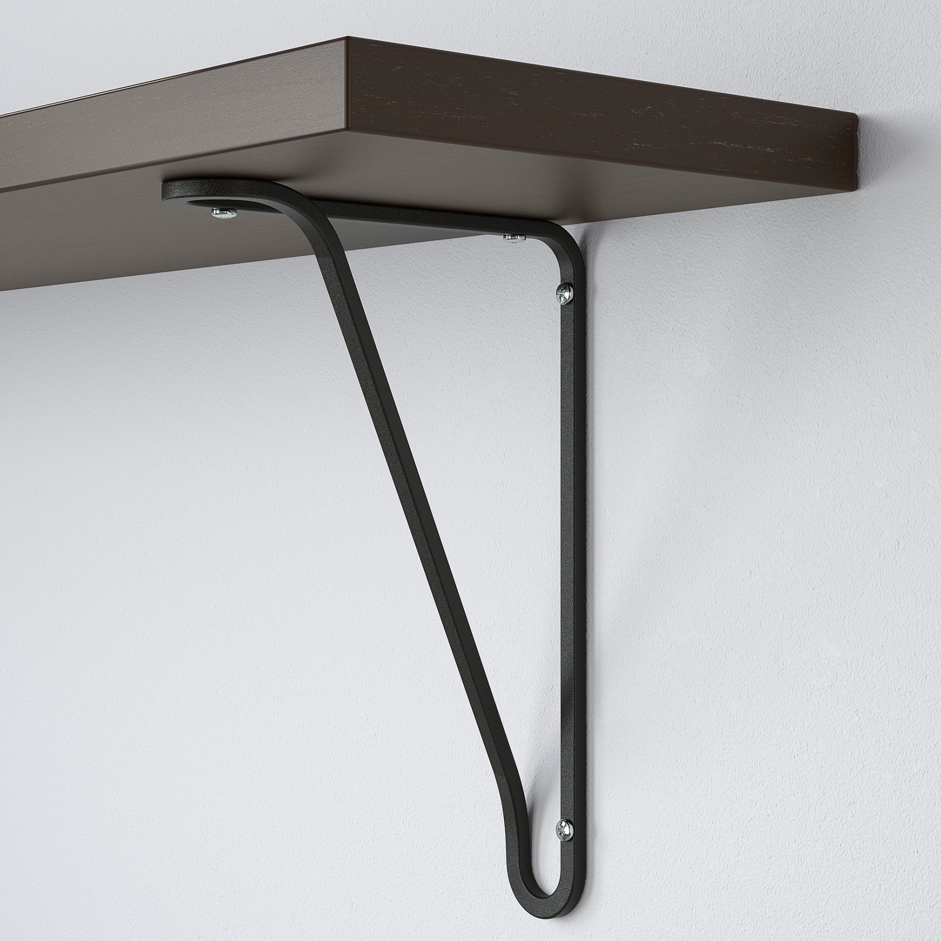 BERGSHULT/FORLAGGARE, ράφι τοίχου, 80x20 cm, 795.627.52