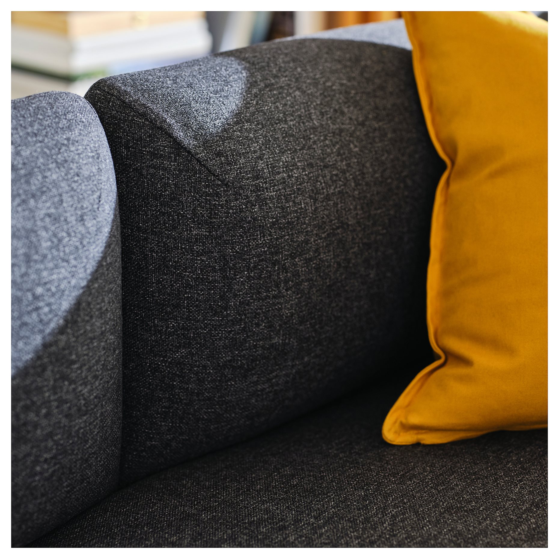LILLEHEM, 2-seat modular sofa with side table, 795.697.44