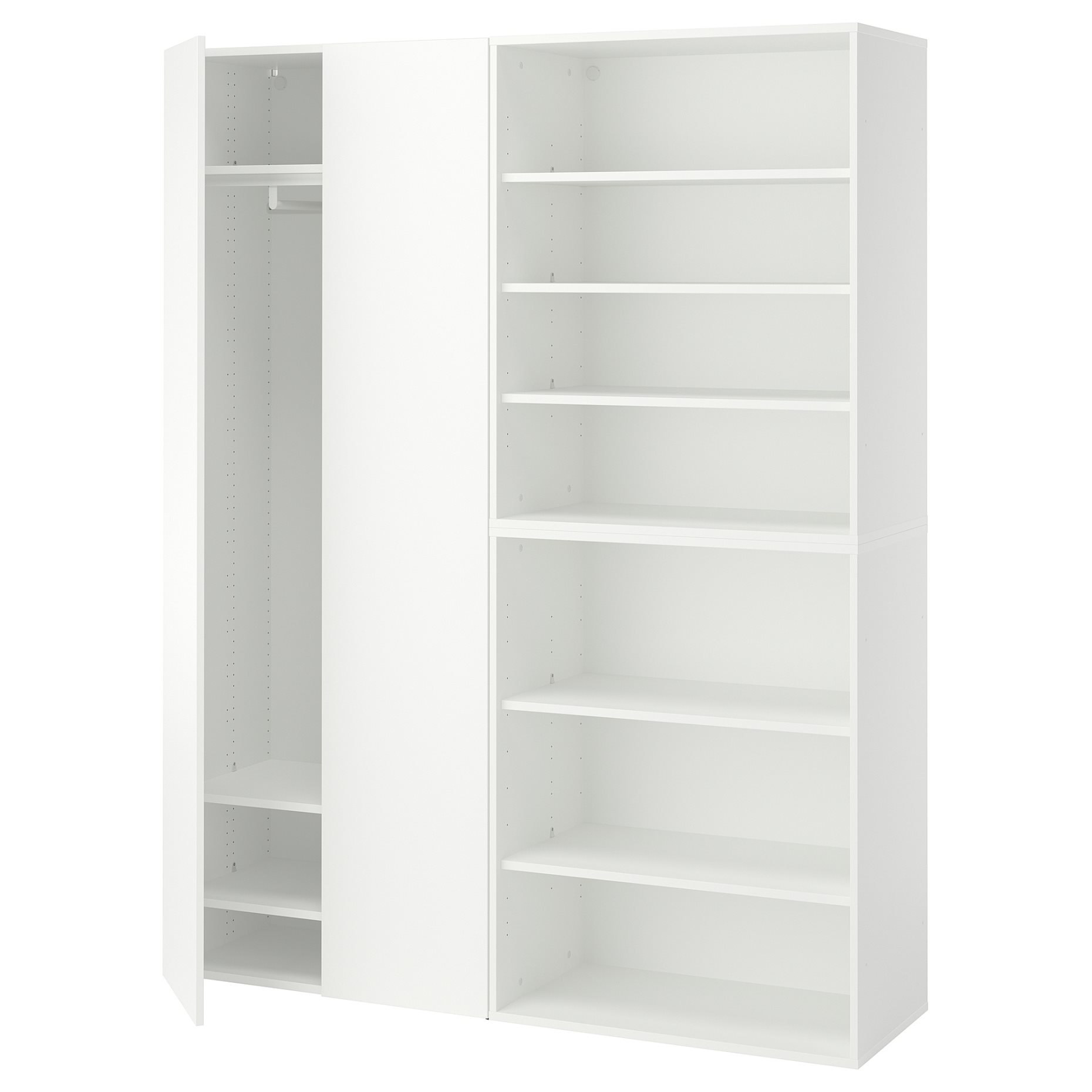 LASTARE, wardrobe combination, 160x42x200 cm, 796.035.59