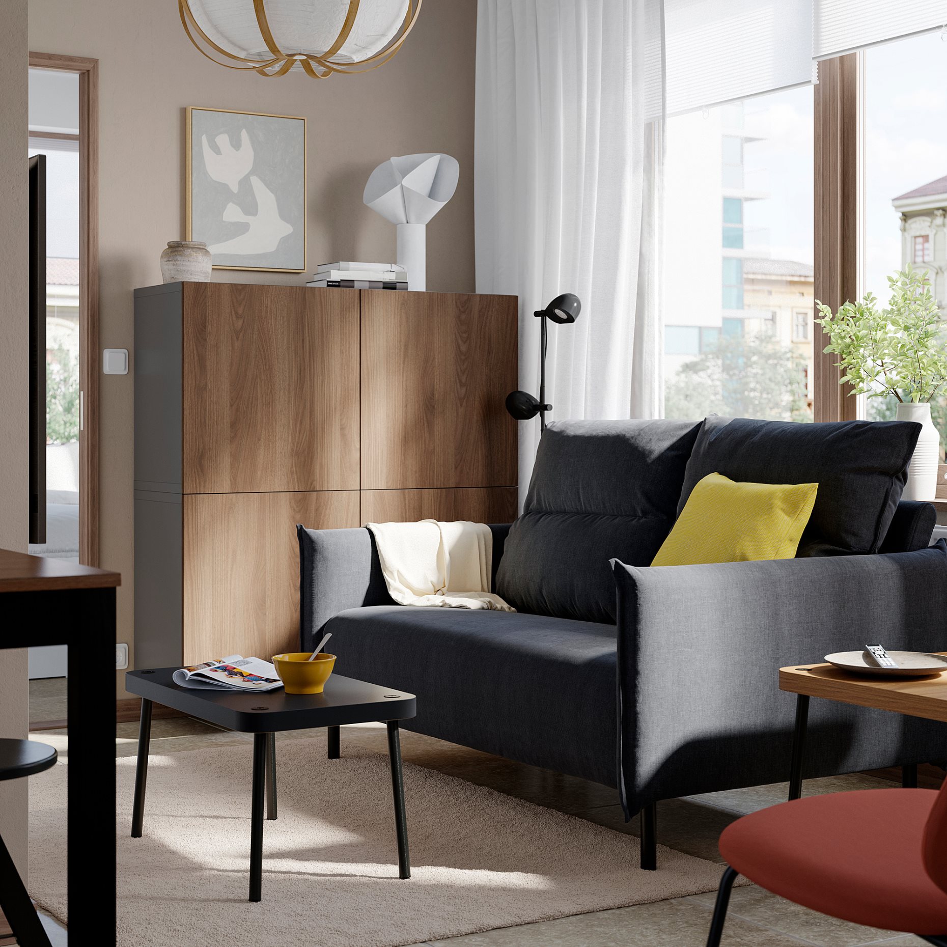 MANNARP, 2-seat sofa, 796.039.98