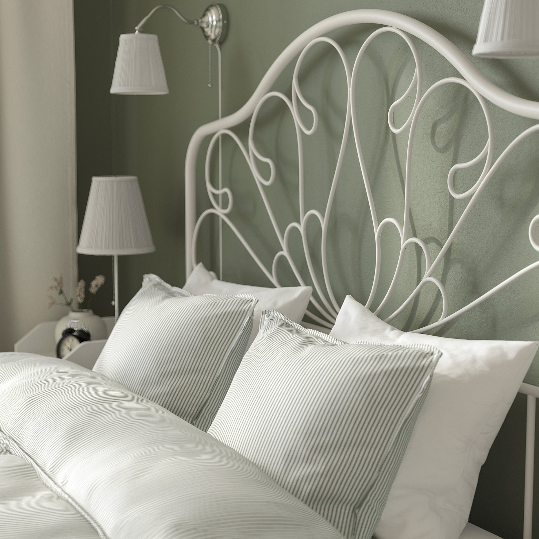MELLGRUND, bed frame, 140x200 cm, 796.133.94
