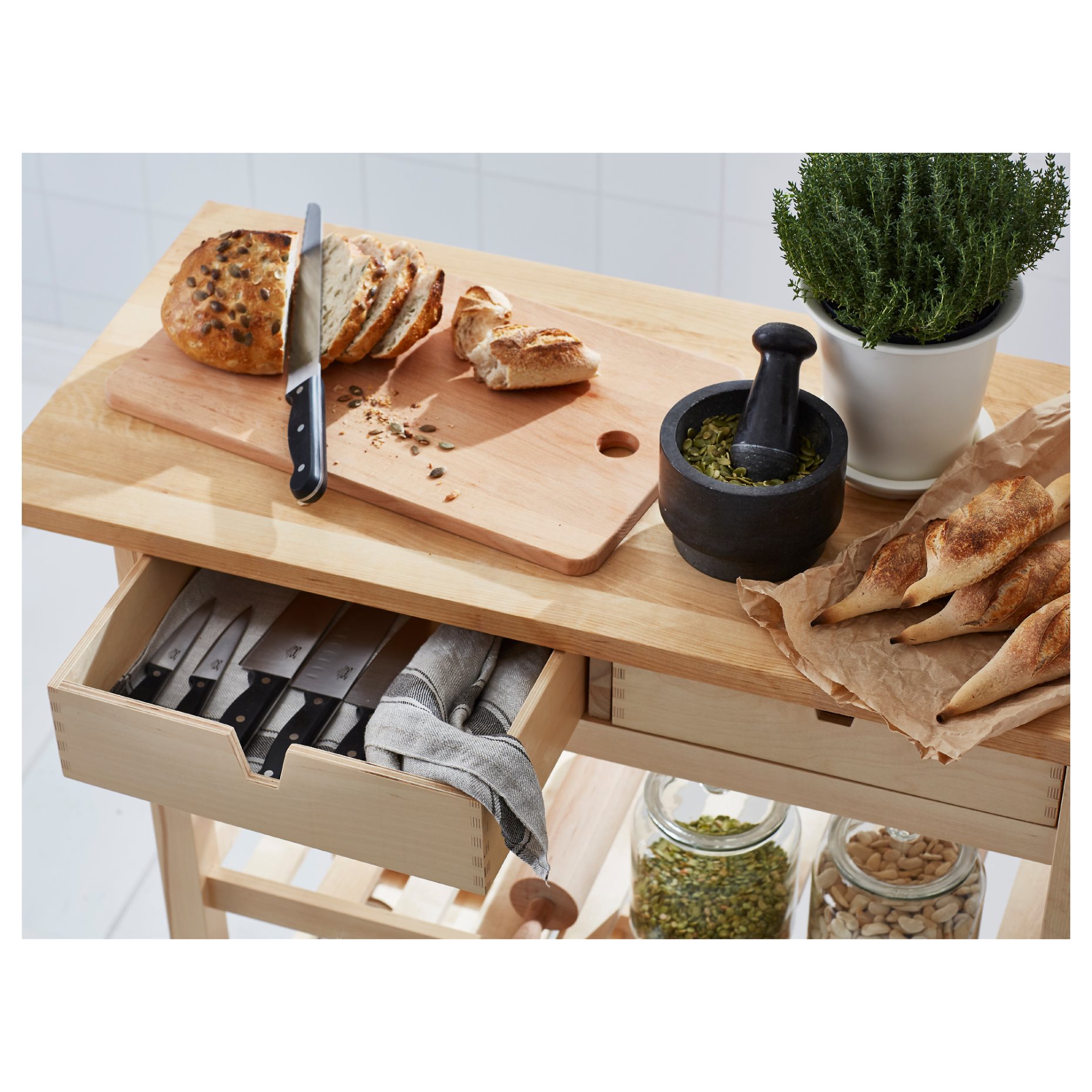 FÖRHÖJA, kitchen trolley, 800.359.20