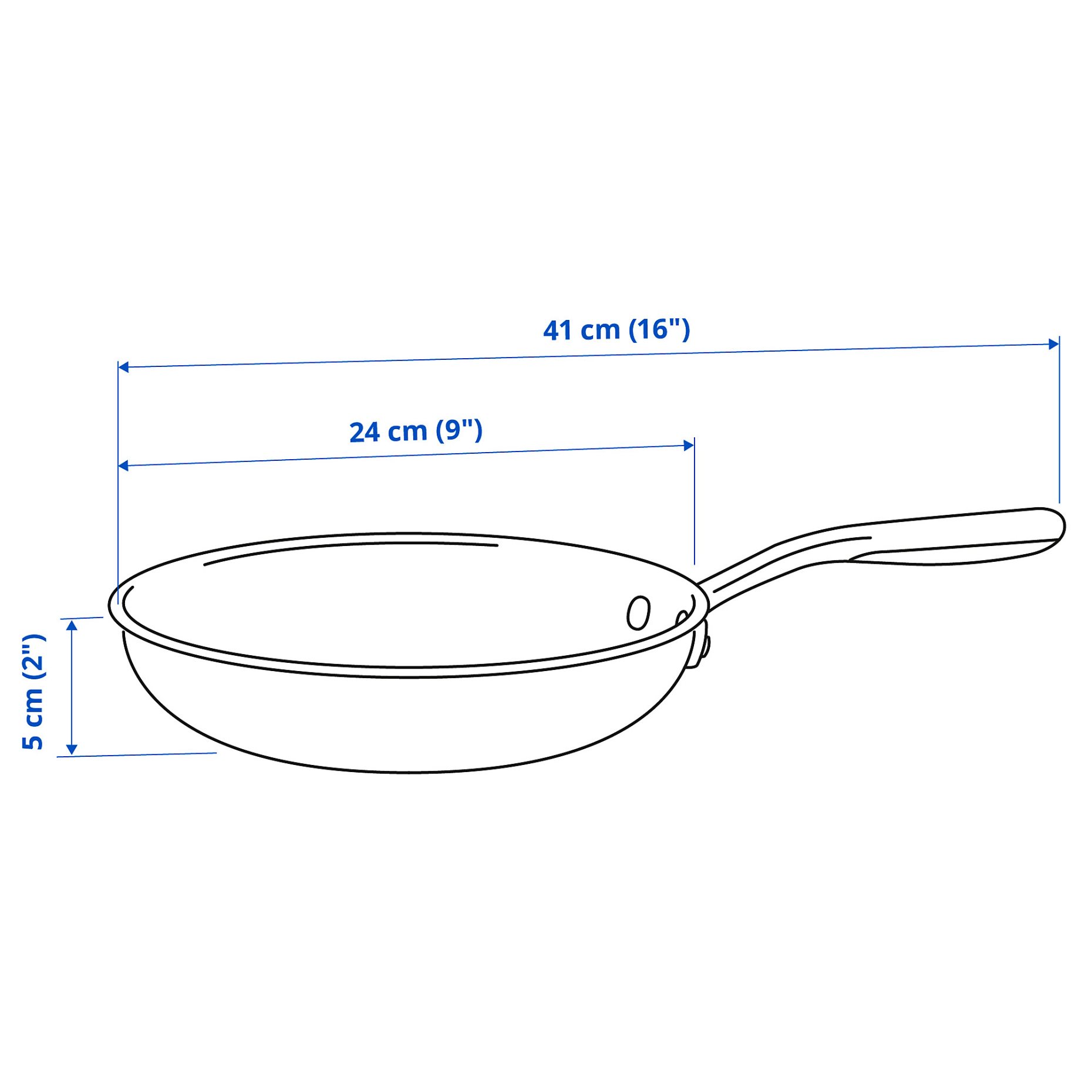 SENSUELL, τηγάνι, 24 cm, 803.245.43