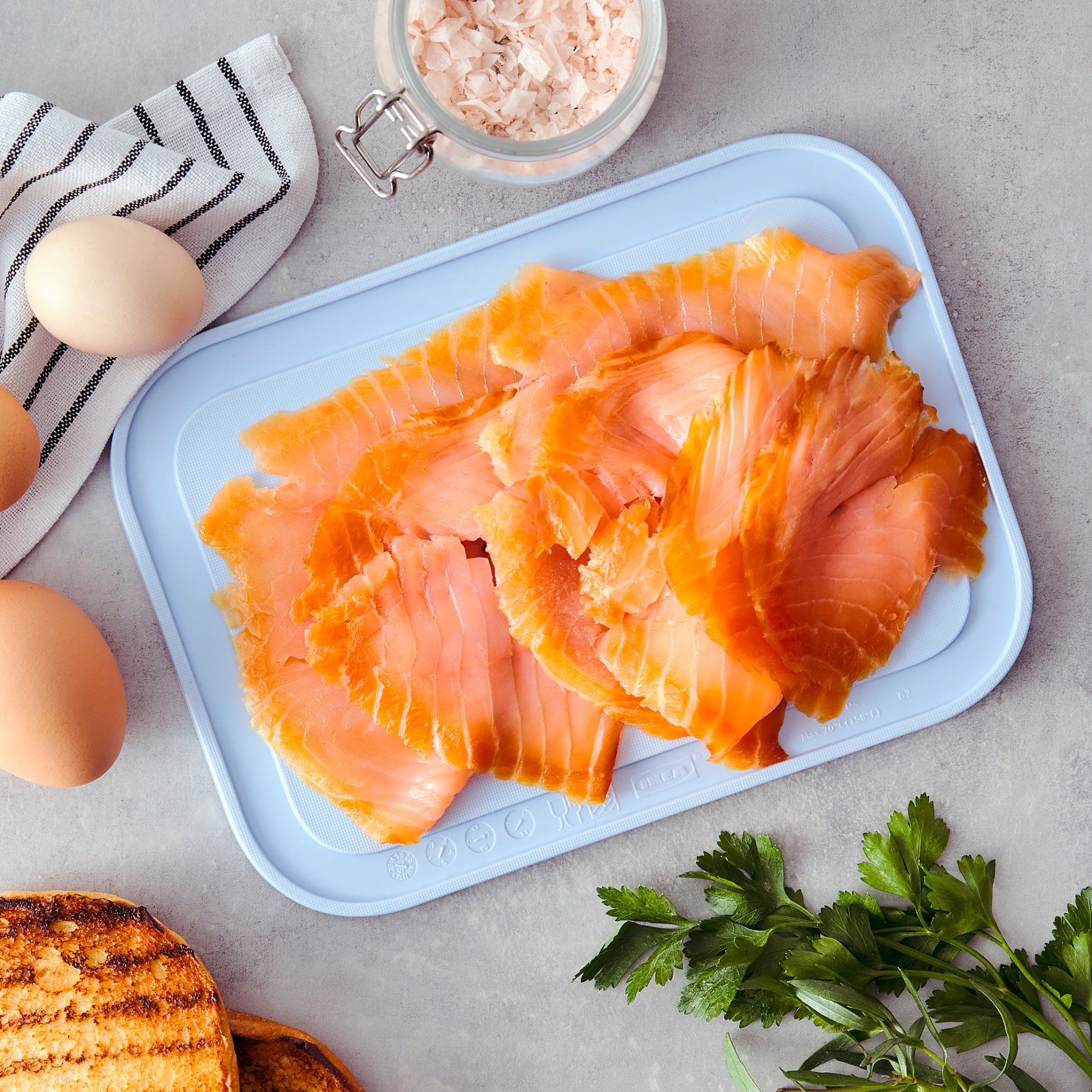 SJÖRAPPORT, cold smoked salmon ASC certified/frozen, 200 g, 803.600.22