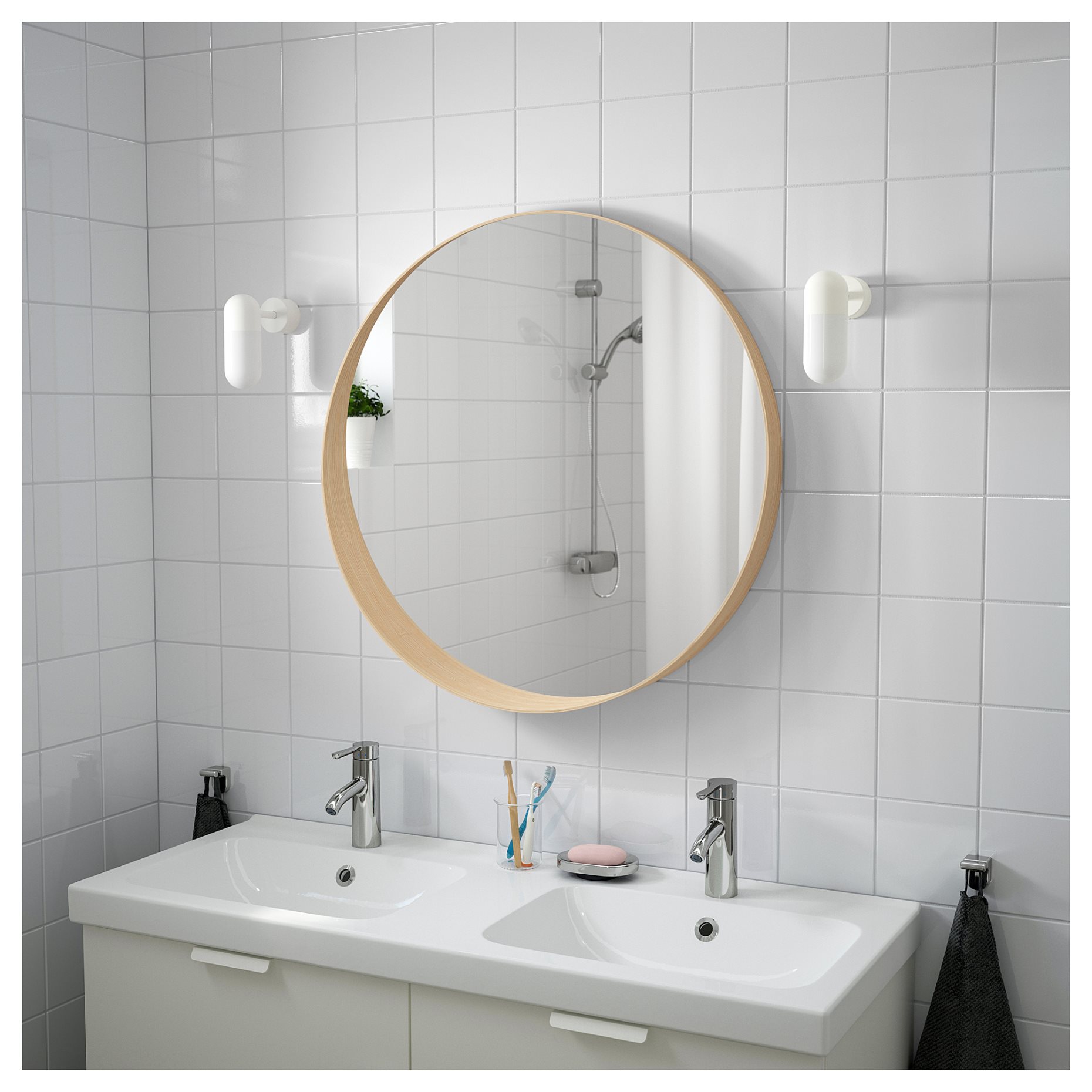 STOCKHOLM, mirror, 80 cm, 804.044.79