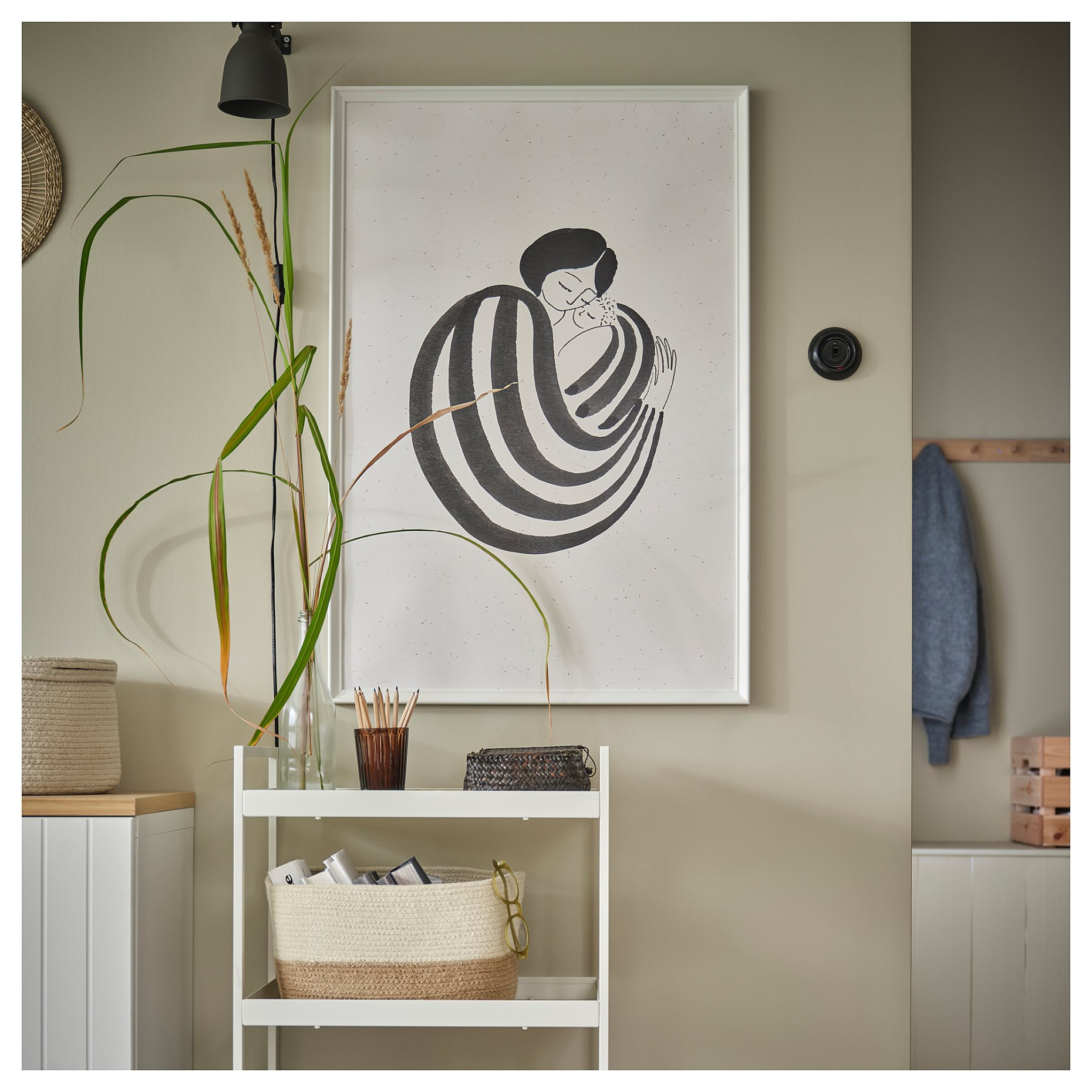 KNOPPÄNG, κορνίζα, 50x70 cm, 804.273.05