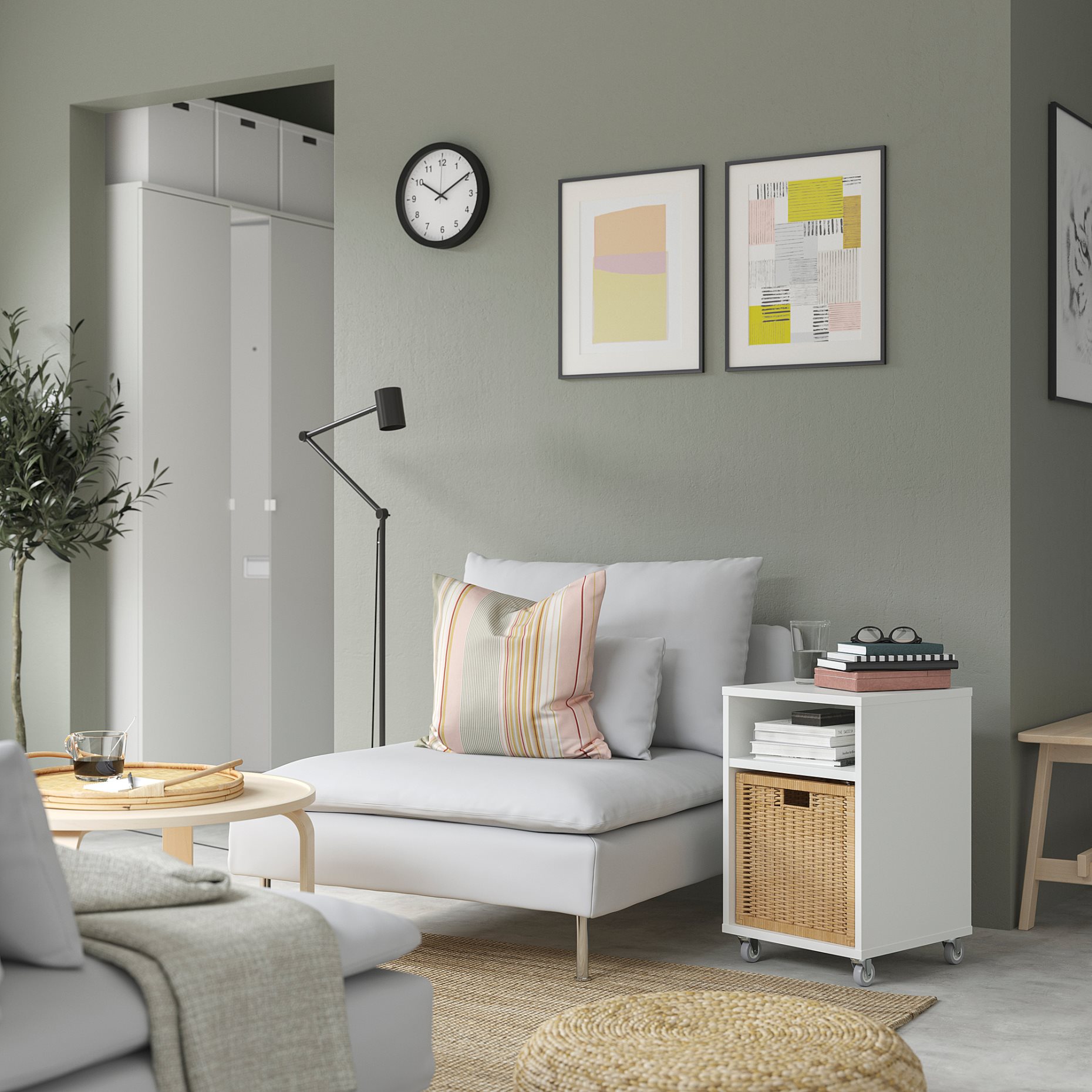 VIHALS, bedside table, 37x37 cm, 804.887.37