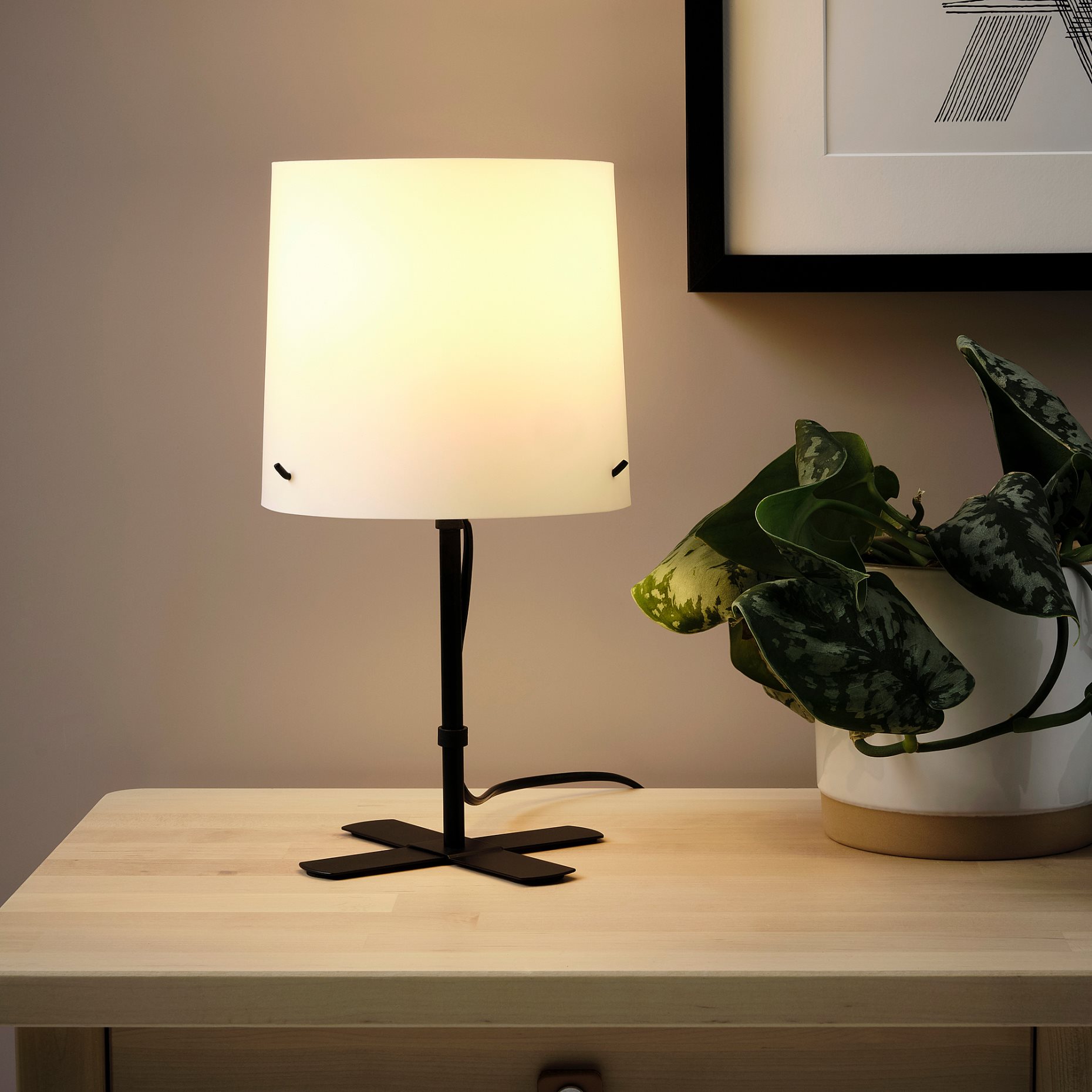 BARLAST, table lamp, 31 cm, 805.045.63