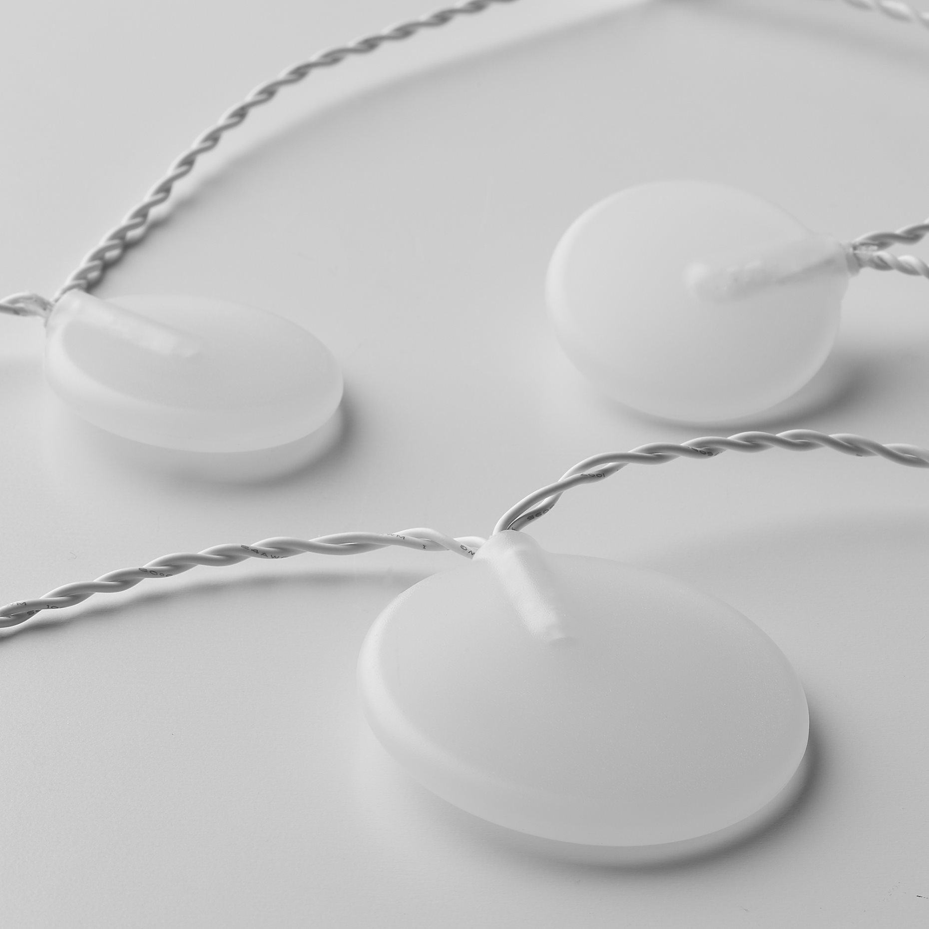 AKTERPORT, LED lighting chain with 12 lights, battery-operated/Pebbles, 805.048.36