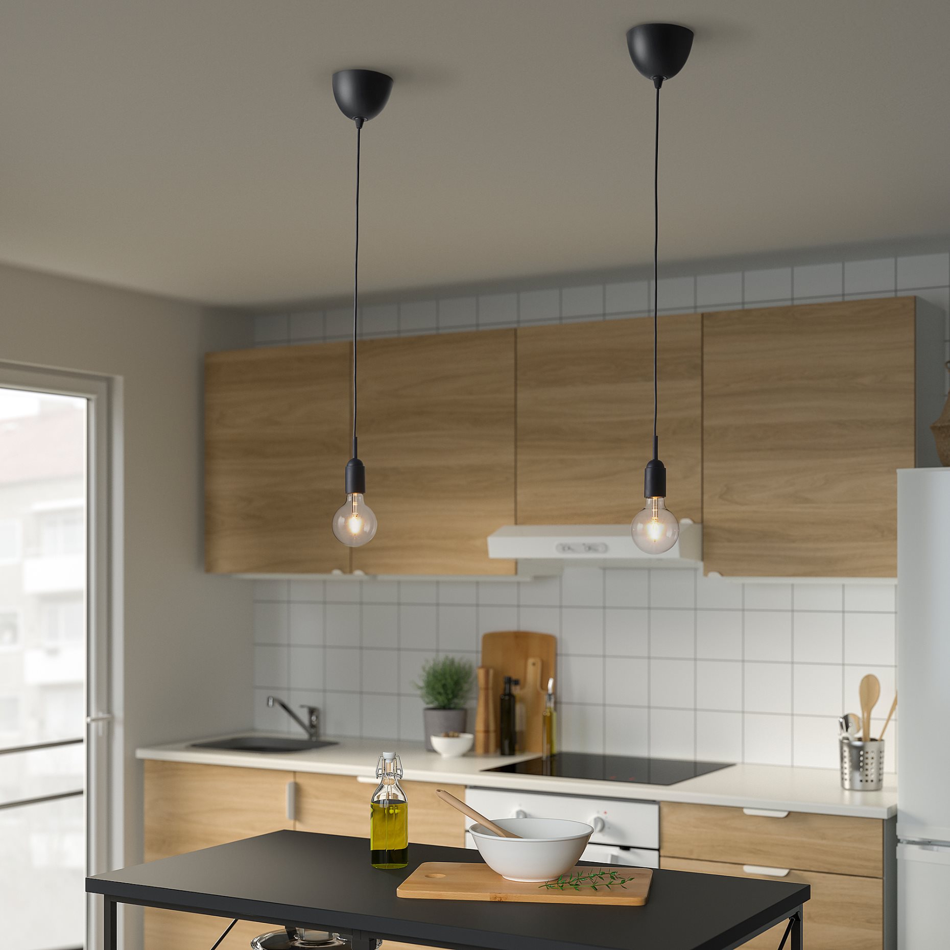 GRÅVACKA, σετ καλωδίων για λαμπτήρα, 1.8 m, 805.049.35