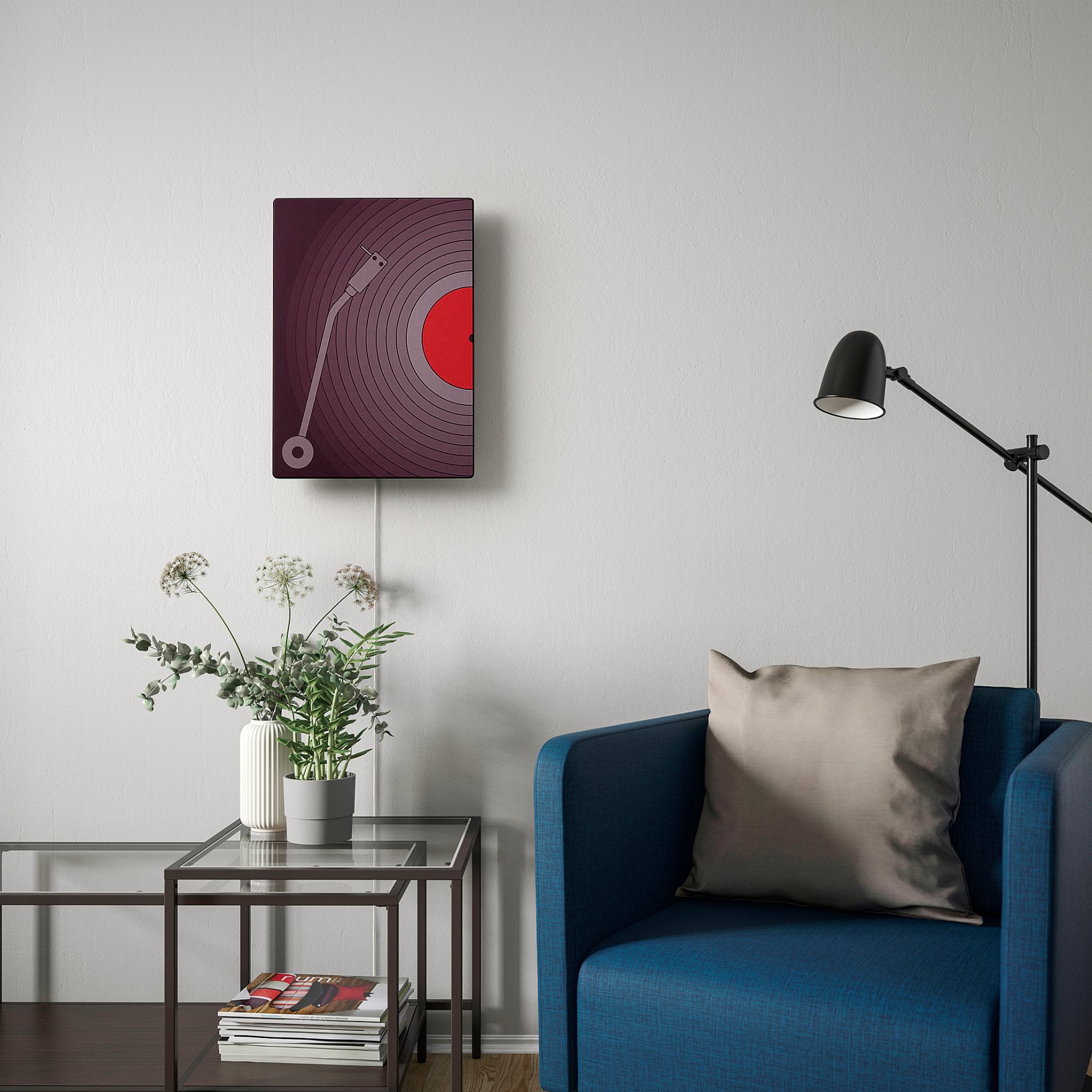 SYMFONISK, panel for picture frame speaker/Vinyl, 805.071.42