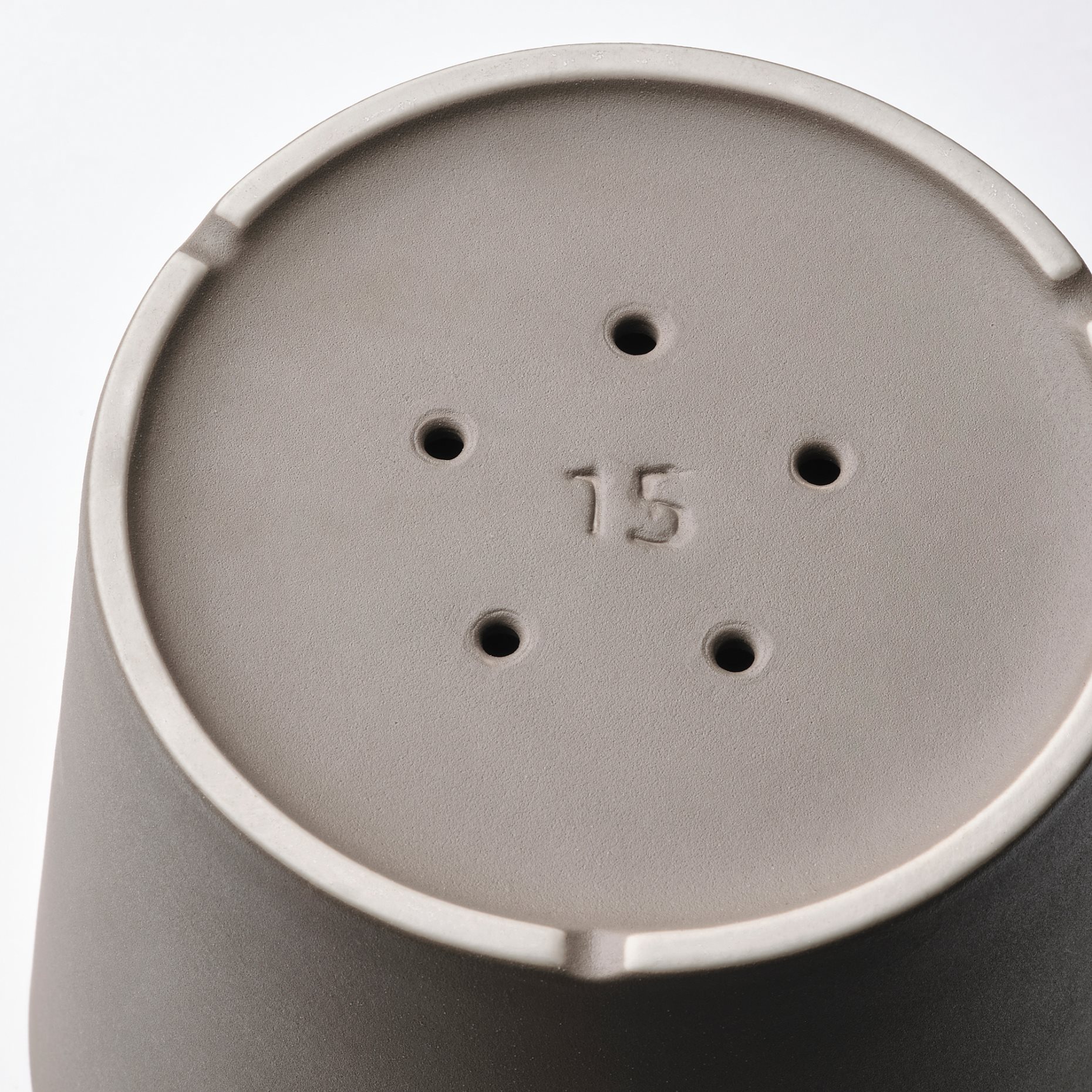 KLARBÄR, κασπό με πιάτο/εσωτερικού/εξωτερικού χώρου, 15 cm, 805.084.29