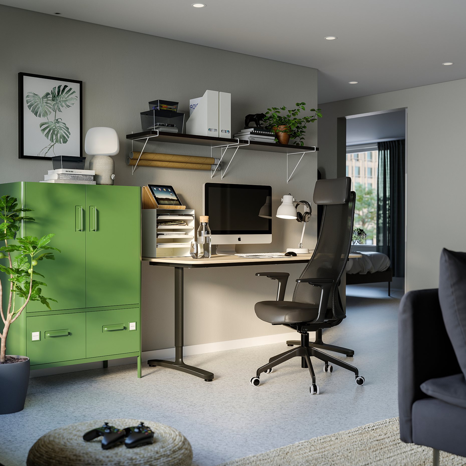 JÄRVFJÄLLET, καρέκλα γραφείου με μπράτσα, 805.106.39