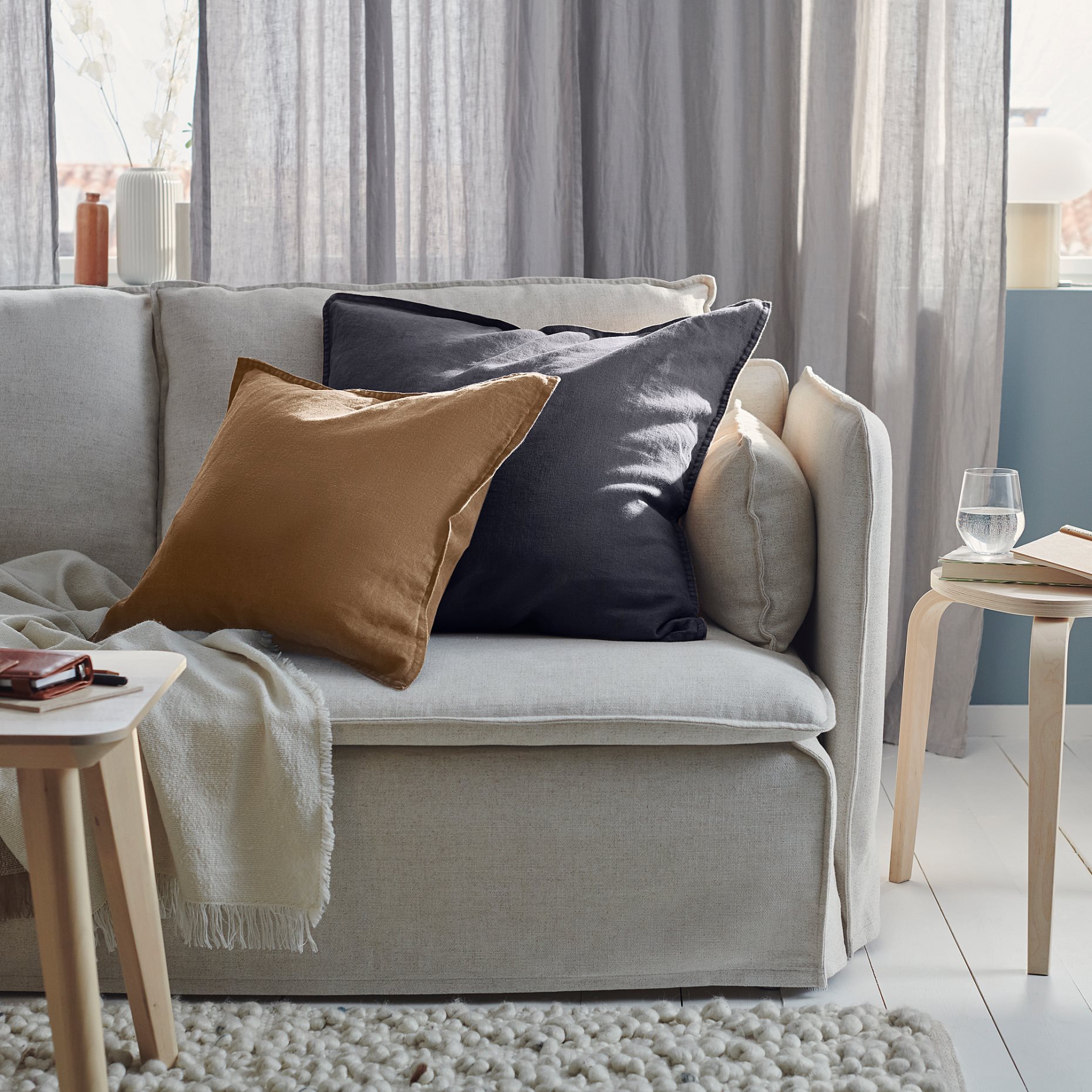 DYTÅG, cushion cover, 65x65 cm, 805.176.88