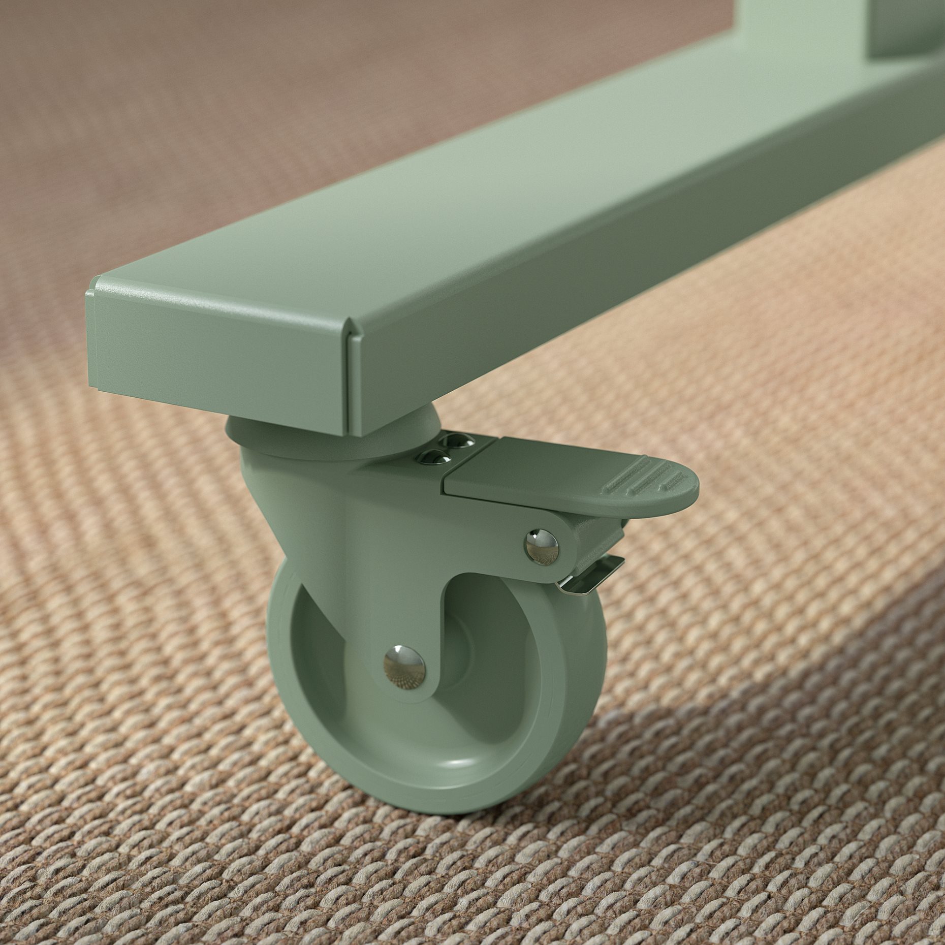 MITTZON, πτυσσόμενο τραπέζι με ροδάκια, 140x70 cm, 805.279.51