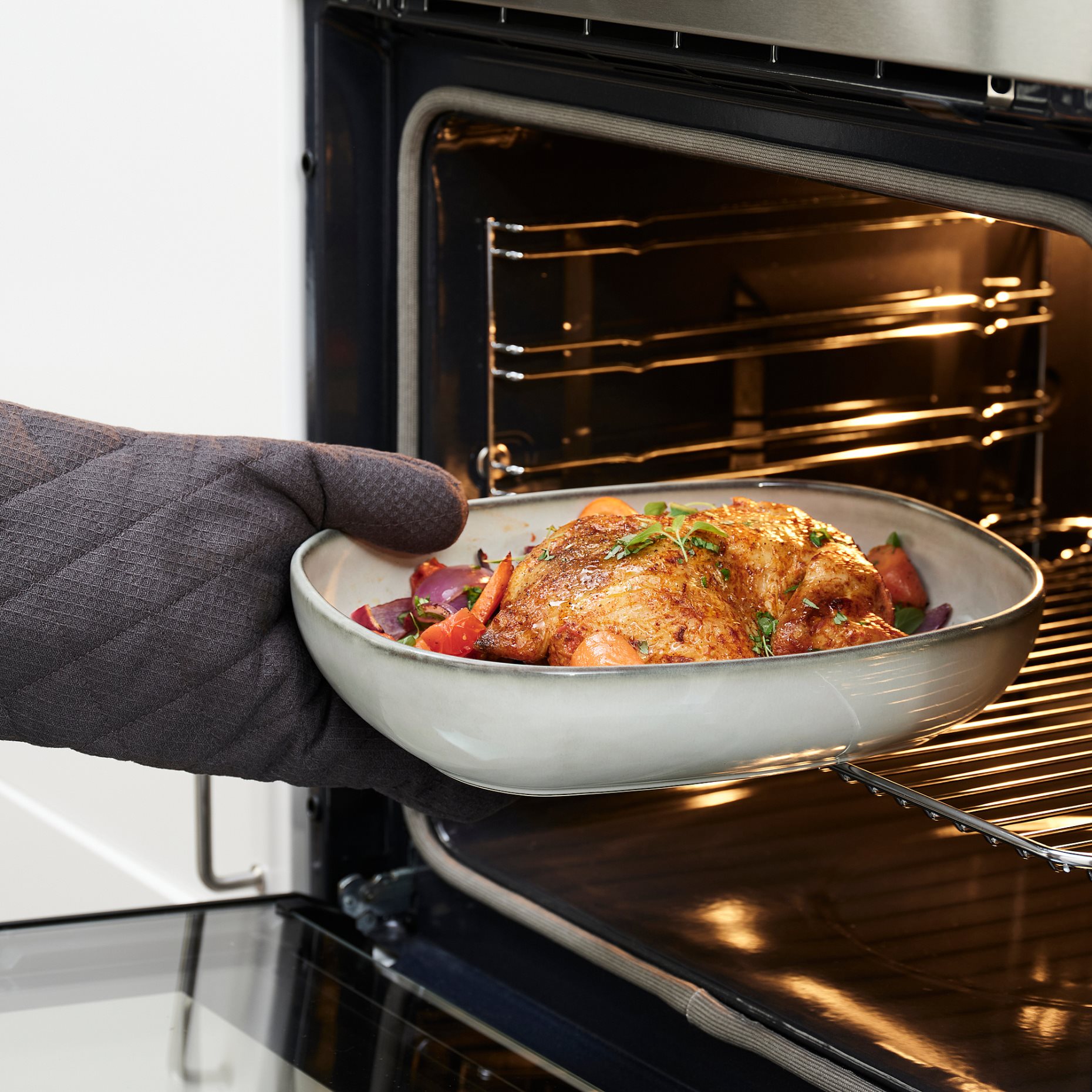 GLADELIG, oven dish, set of 2, 805.310.81