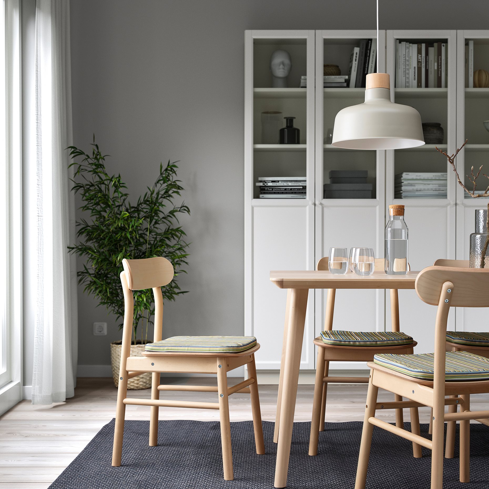 STAGGSTARR, μαξιλάρι καρέκλας, 36x36x2.5 cm, 805.450.16