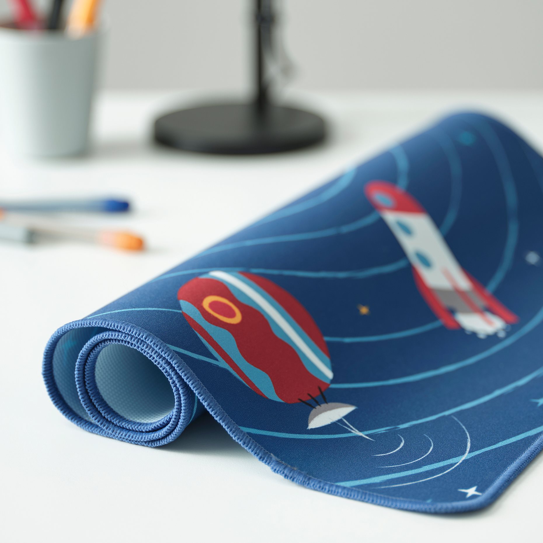 AFTONSPARV, desk pad/Space, 38x60 cm, 805.540.63