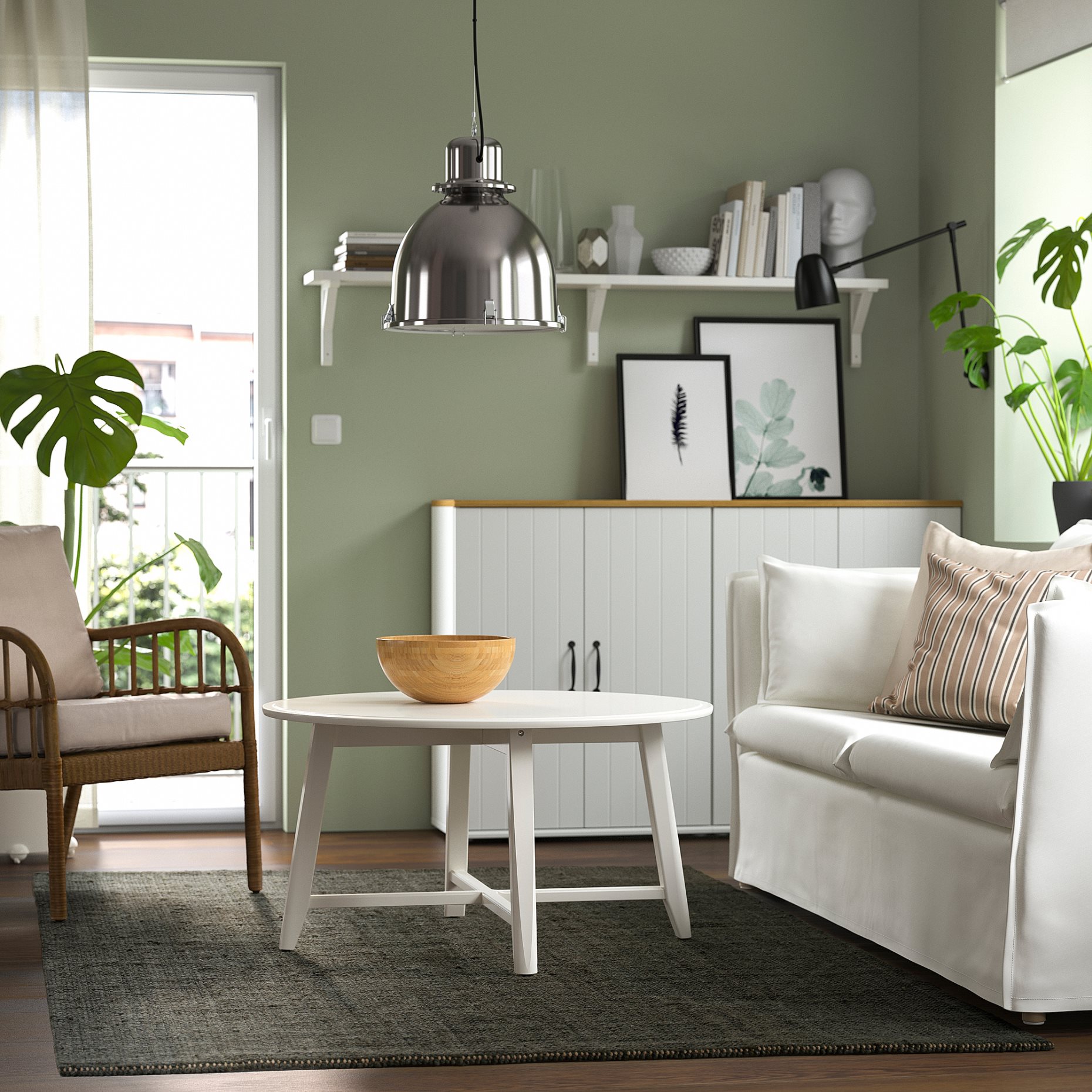 LANDBANA, χαλί χαμηλή πλέξη, 160x230 cm, 805.605.73