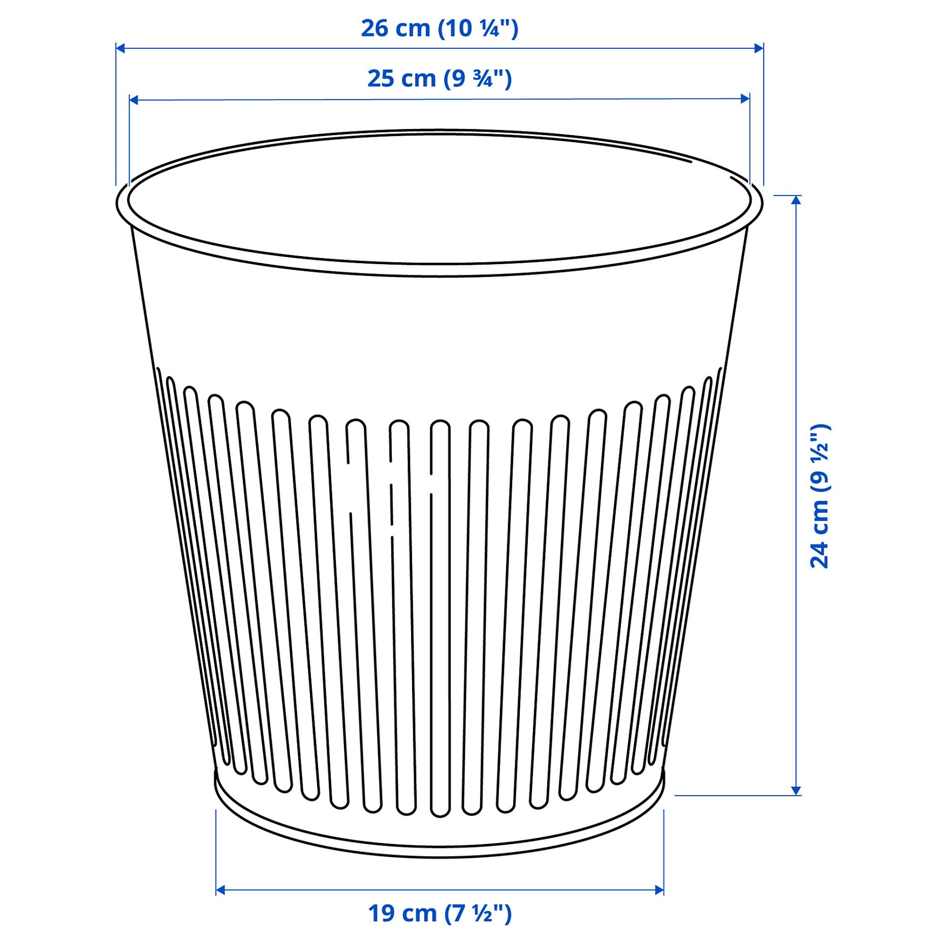 CITRONMELISS, κασπό εσωτερικού/εξωτερικού χώρου, 24 cm, 805.625.10