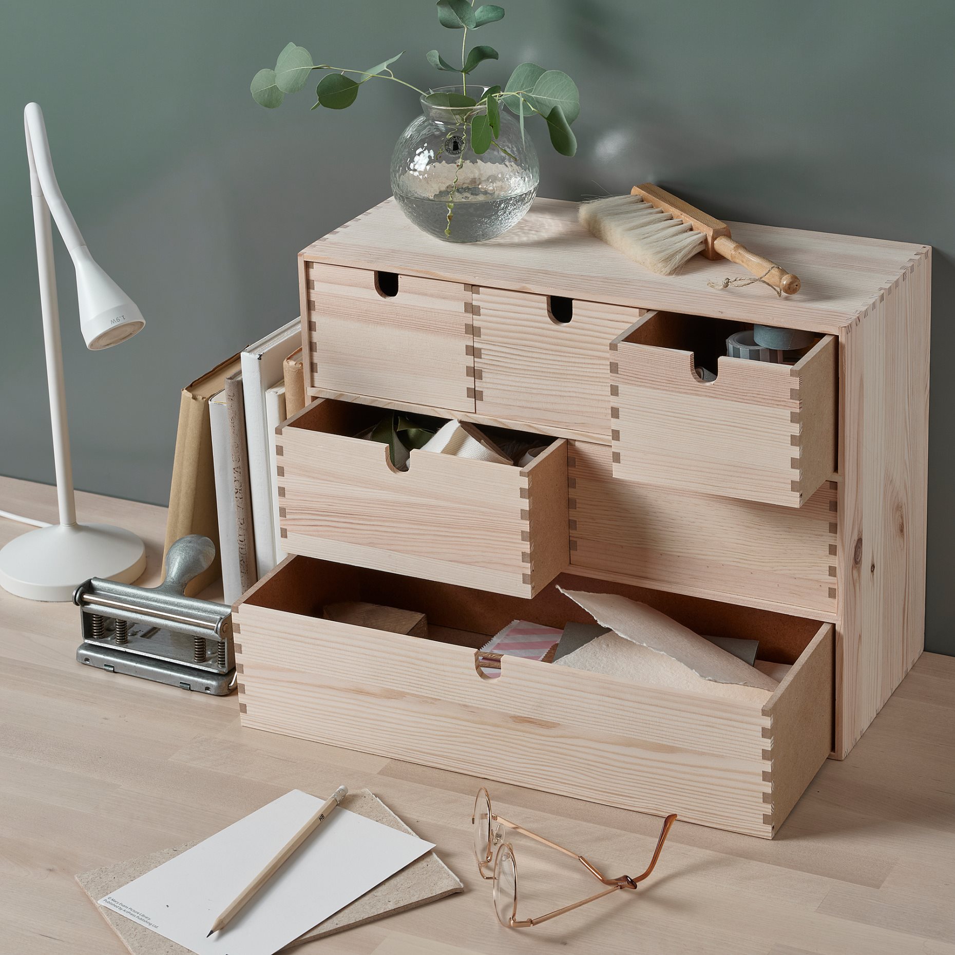 MOPPE, mini chest of drawers, 42x18x32 cm, 805.627.70