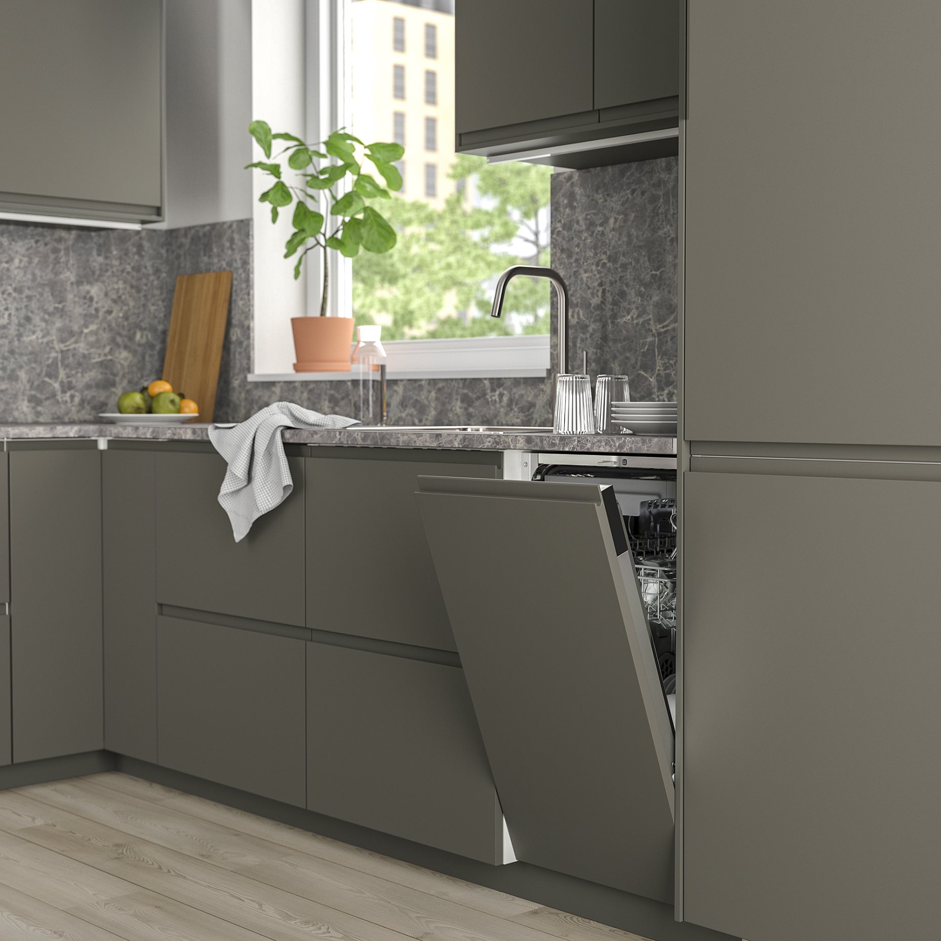 FROSLUNDA, εντοιχιζόμενο πλυντήριο πιάτων/IKEA 500, 45 cm, 805.681.64