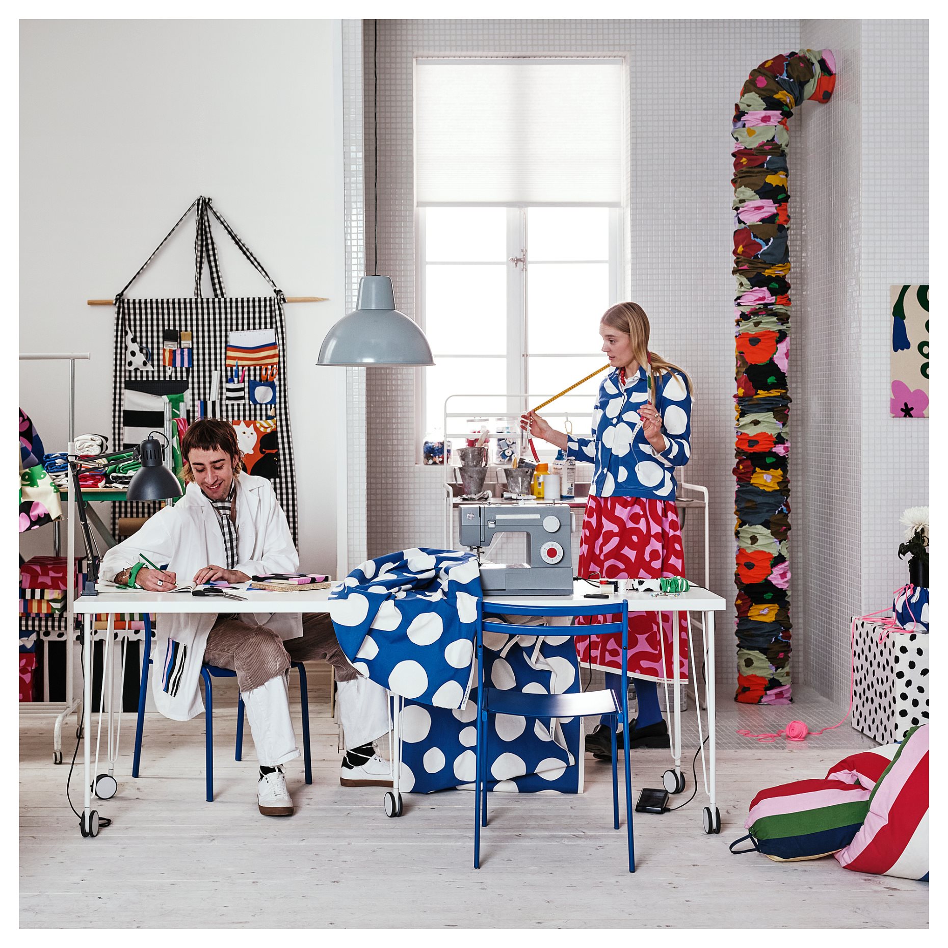 RAKLOSTA, pre-cut fabric, 150x300 cm, 805.798.22