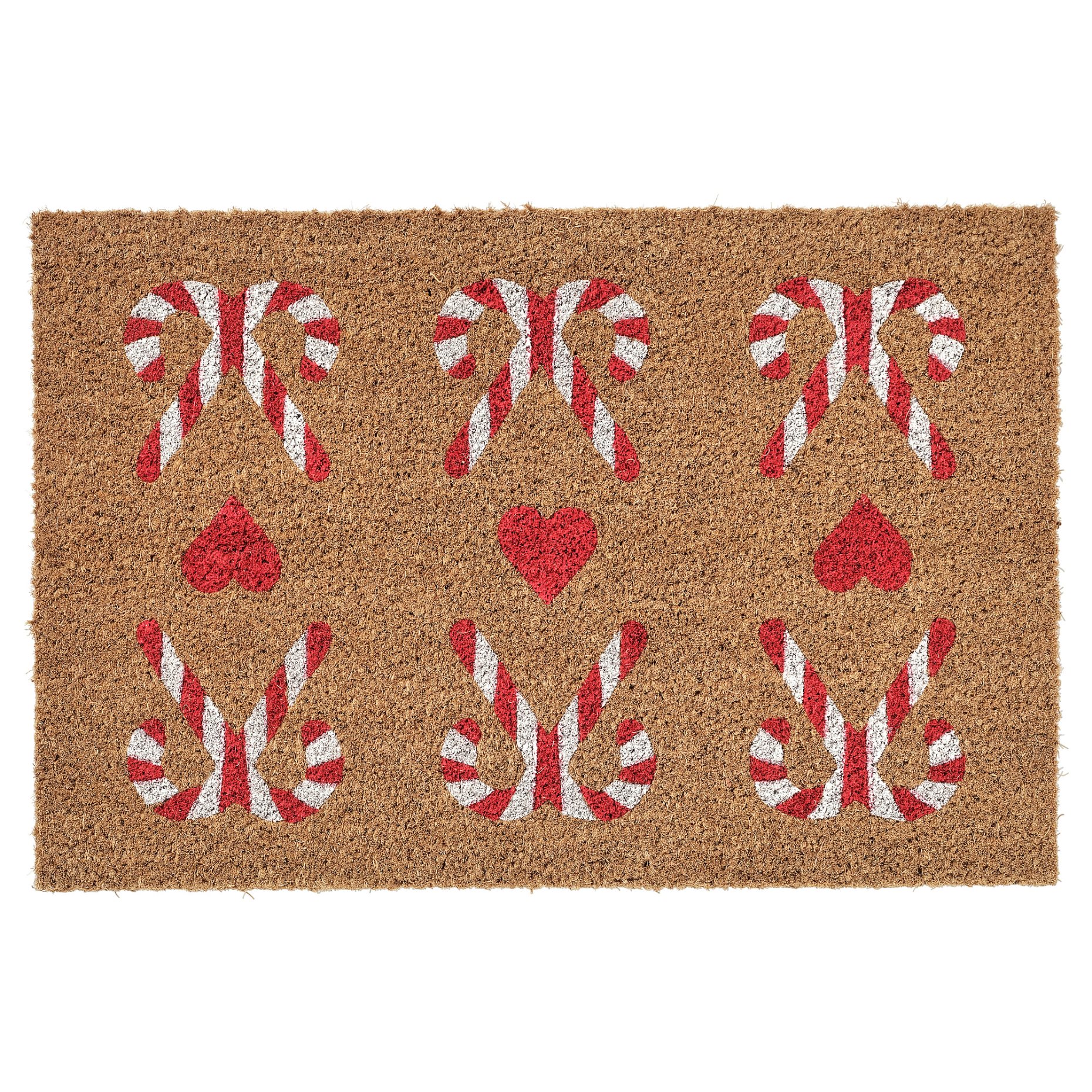 VINTERFINT, door mat/heart pattern, 40x60 cm, 805.815.61
