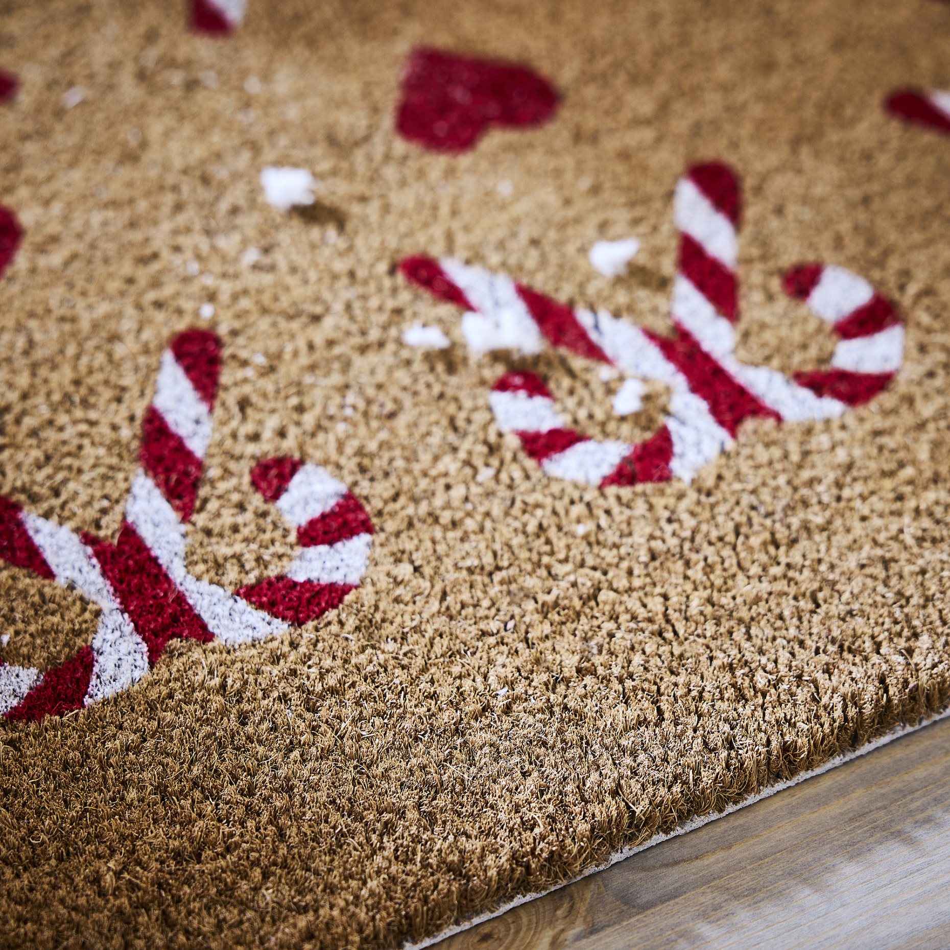 VINTERFINT, door mat/heart pattern, 40x60 cm, 805.815.61