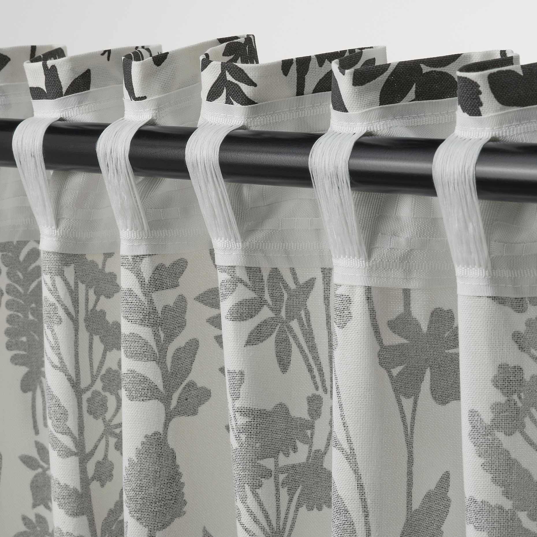 ROTVECKLARE, curtains 1 pair, 145x300 cm, 805.875.01