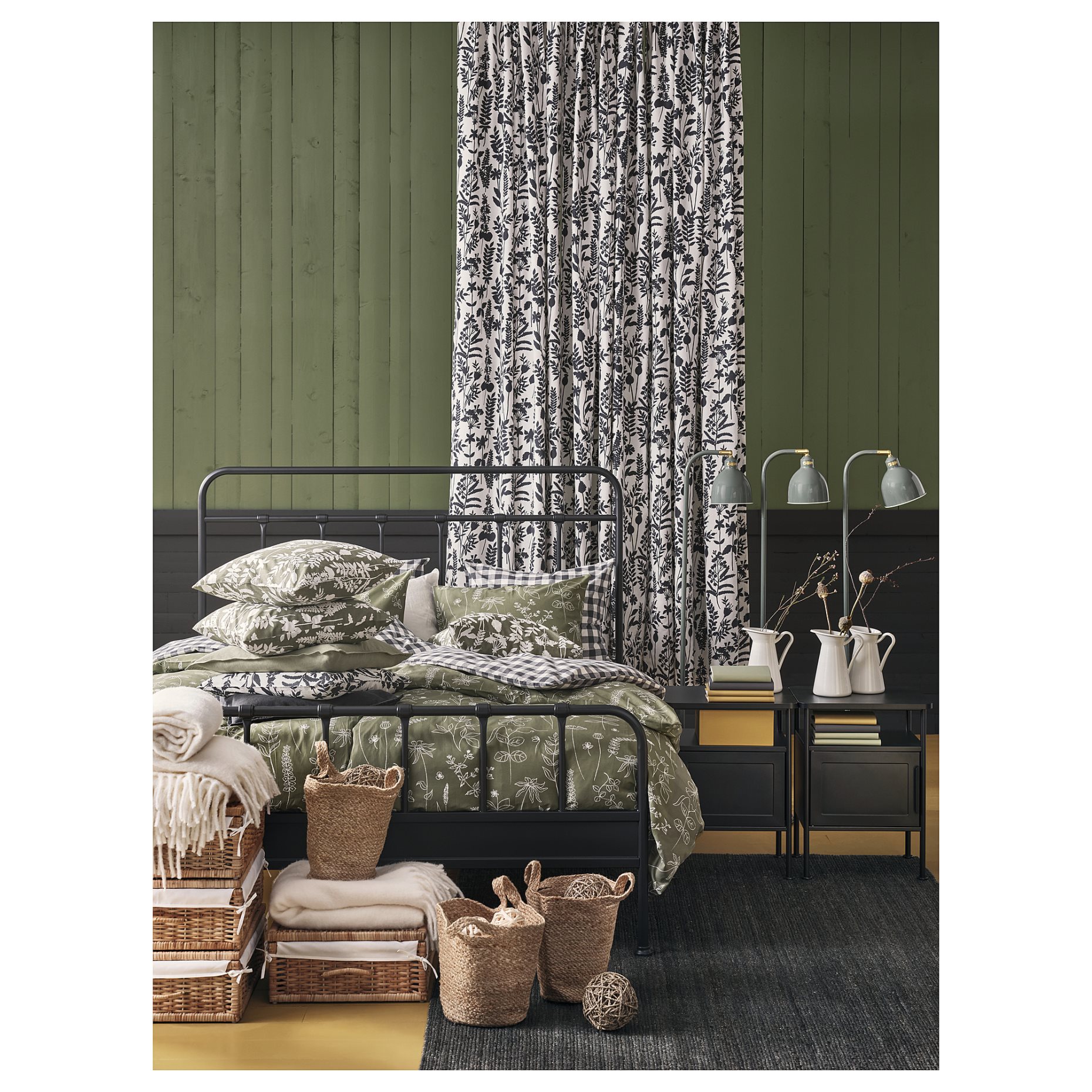 ROTVECKLARE, curtains 1 pair, 145x300 cm, 805.875.01