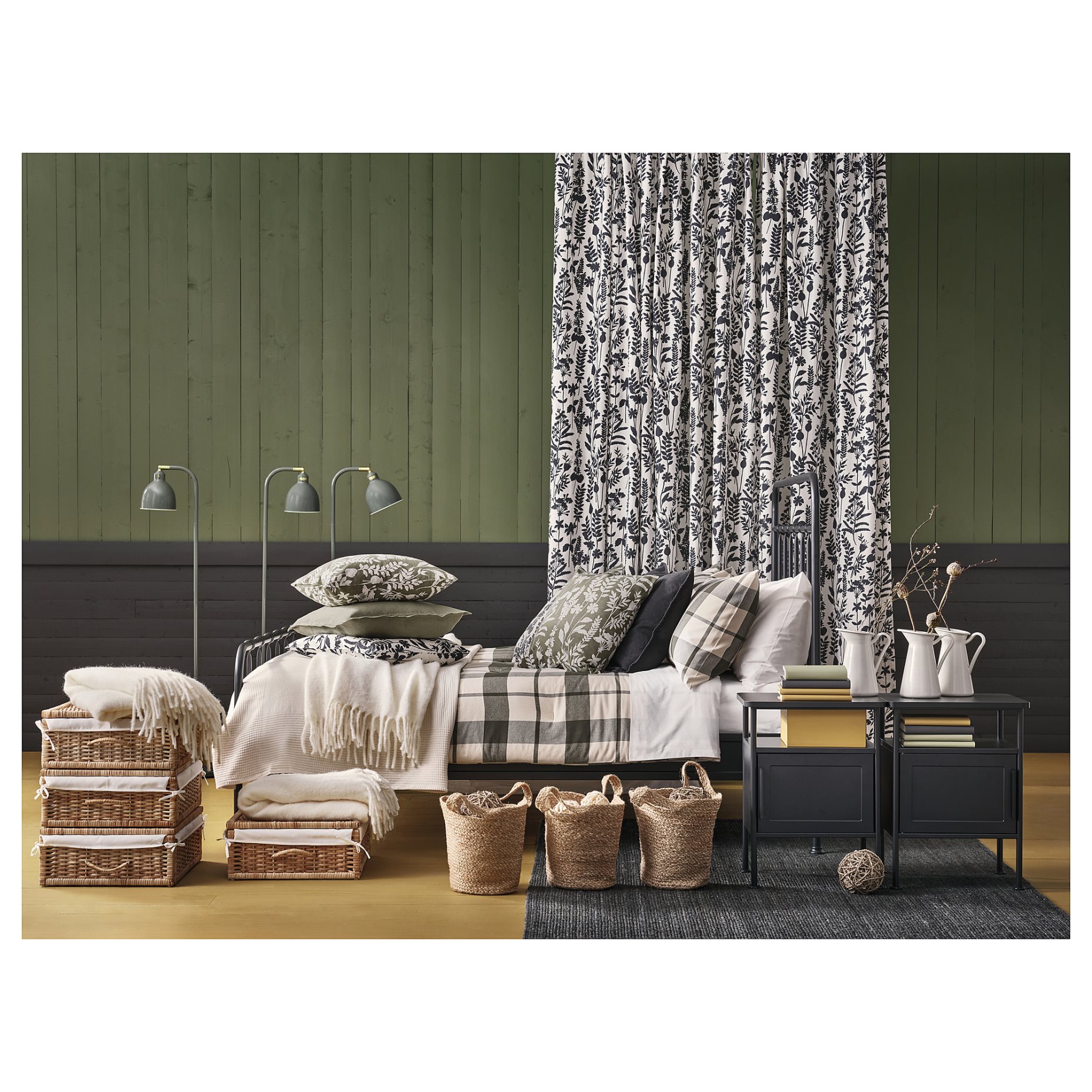 ROTVECKLARE, curtains 1 pair, 145x300 cm, 805.875.01