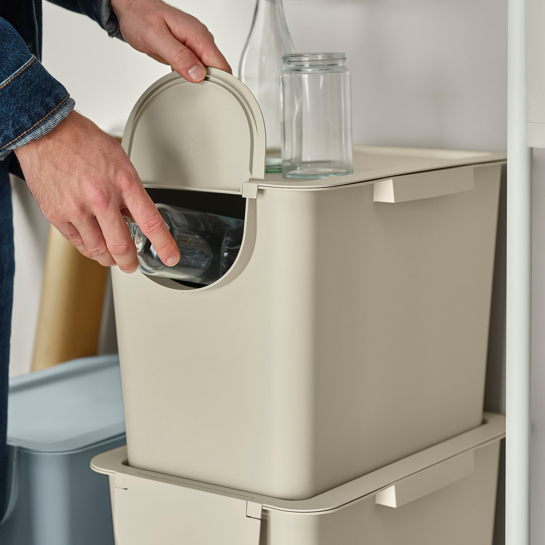 TRÖSKNING, κάδος με καπάκι, 25 l, 805.922.58