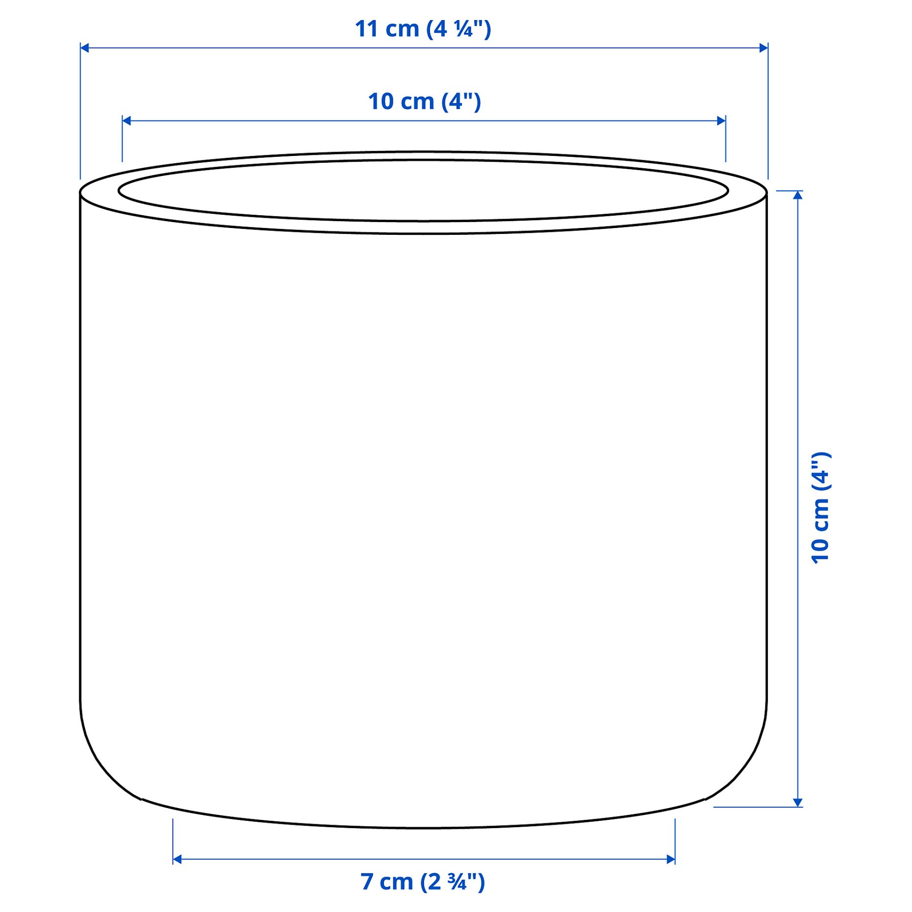 BUSKKAPRIFOL, κασπό εσωτερικού/εξωτερικού χώρου, 9 cm, 805.958.98