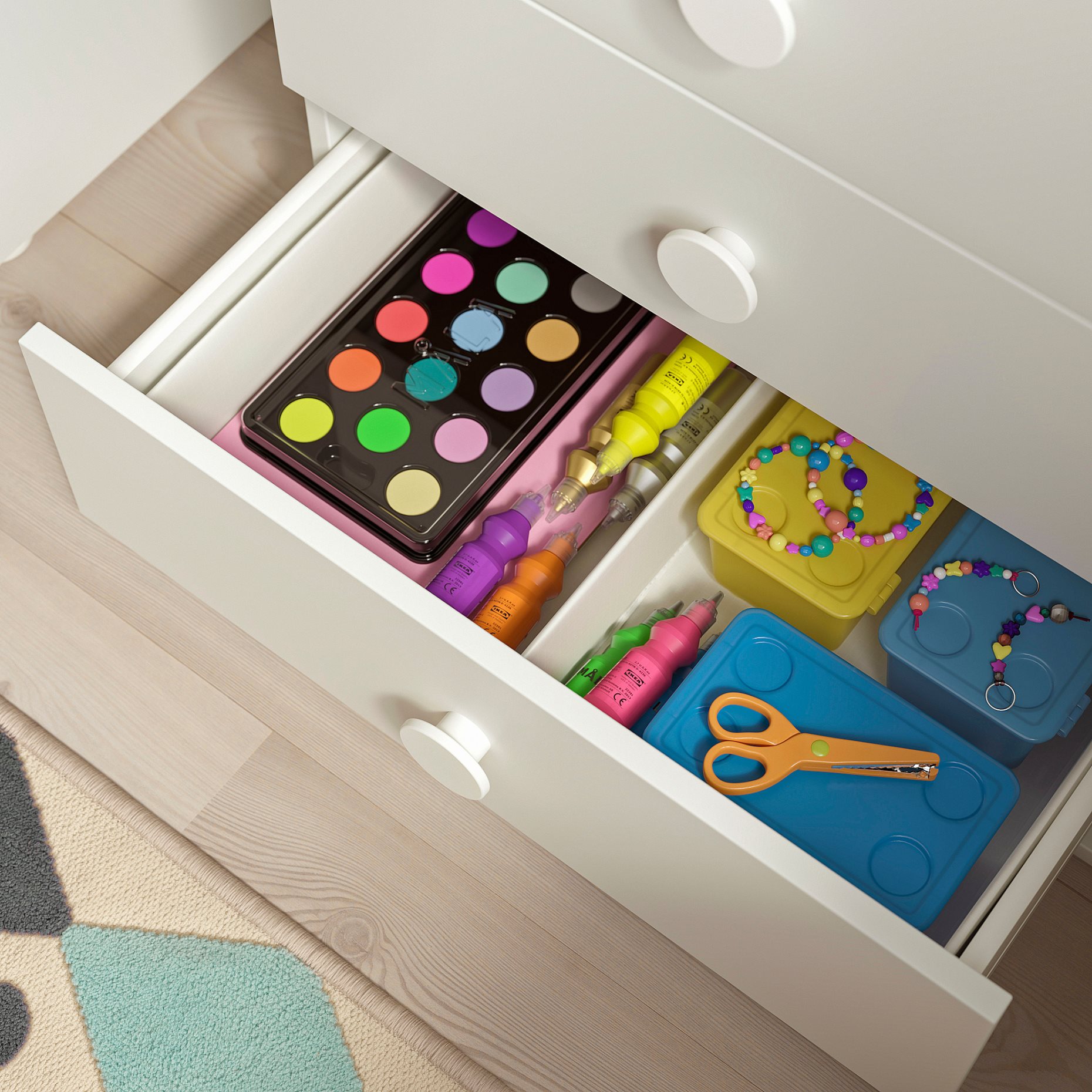 GODISHUS, συρταριέρα με 3 συρτάρια, 60x40x60 cm, 805.980.95