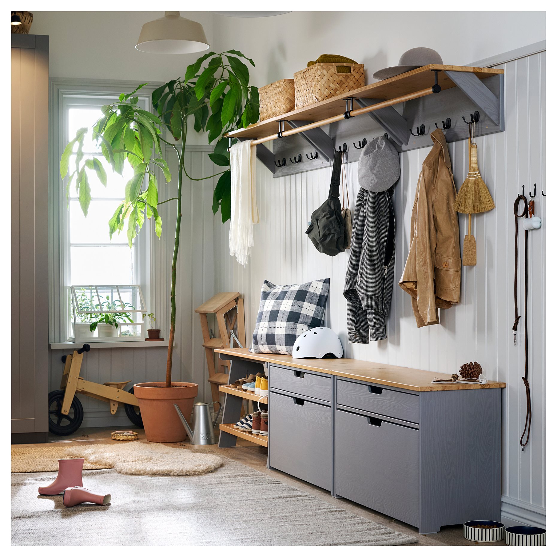 KALLSÖ, πάγκος με αποθηκευτικό χώρο, 80x38x56 cm, 805.993.25