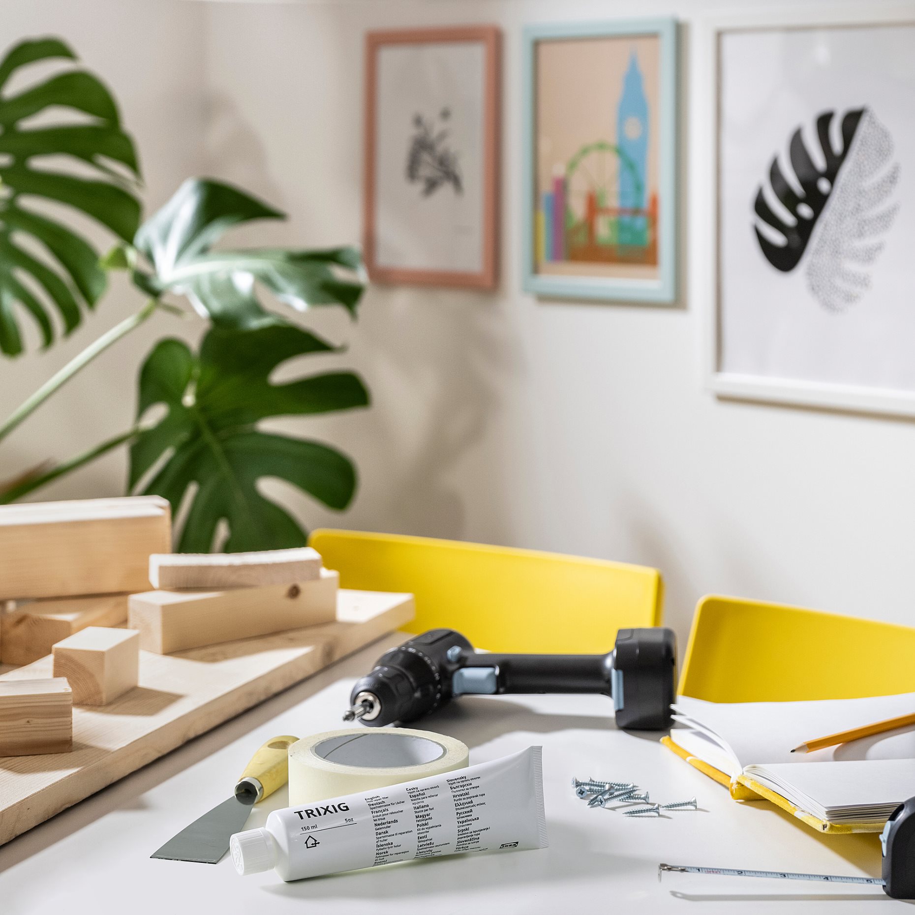 TRIXIG, hole repair filler, 150 ml, 806.020.64