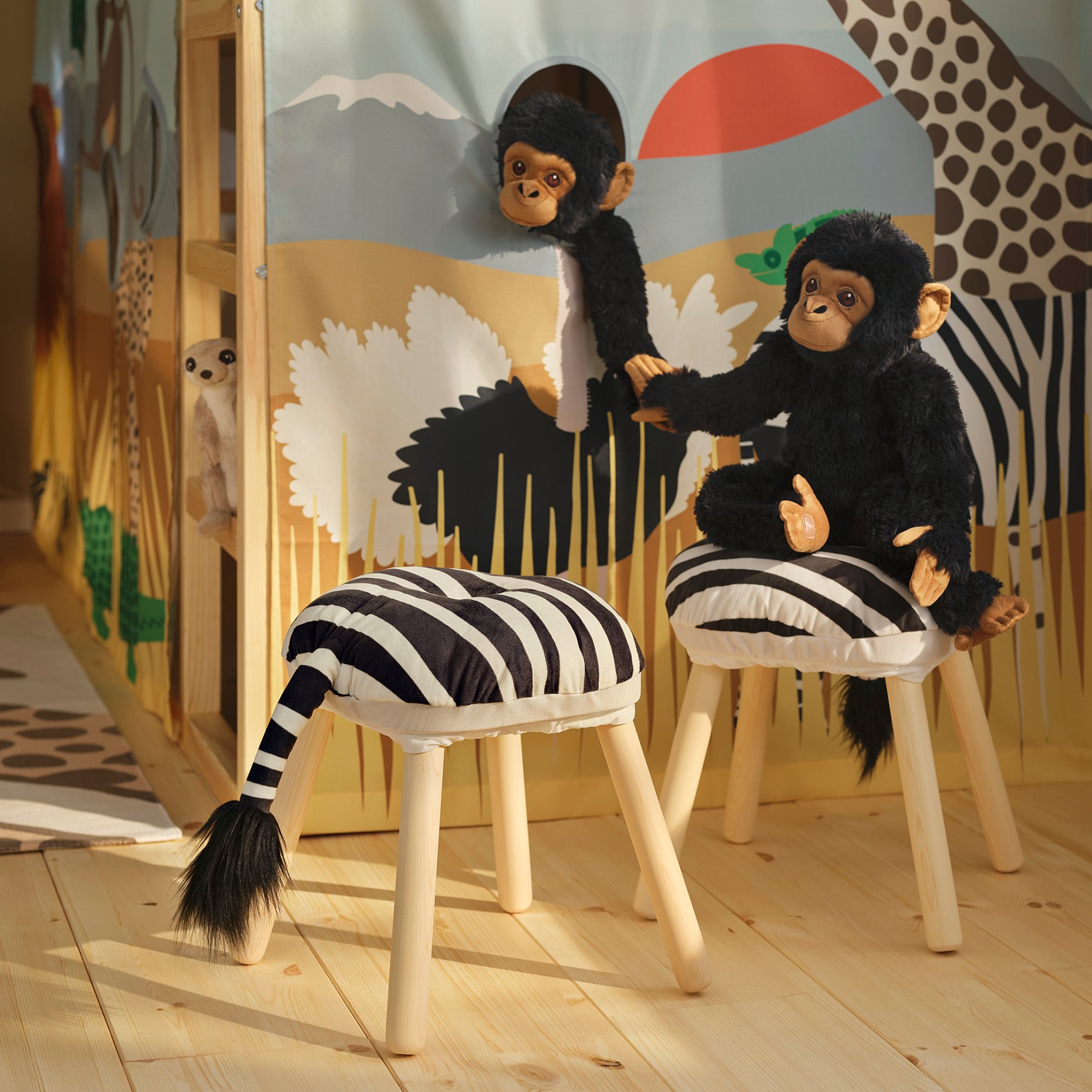 SANDLÖPARE, κάλυμμα σκαμπό, 38 cm, 806.032.09