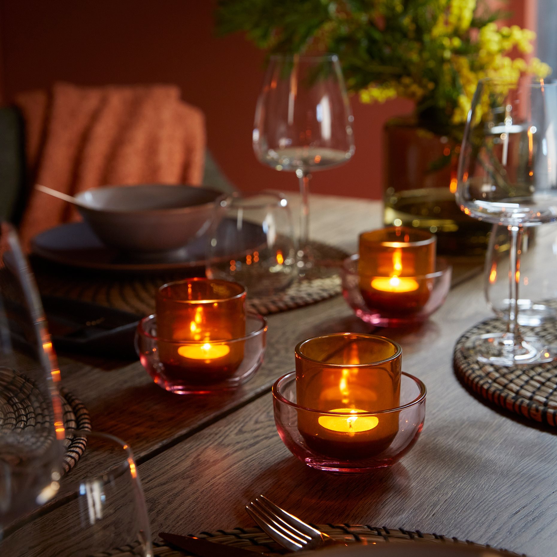 TALLTITA, tealight holder, set of 2, 806.059.01