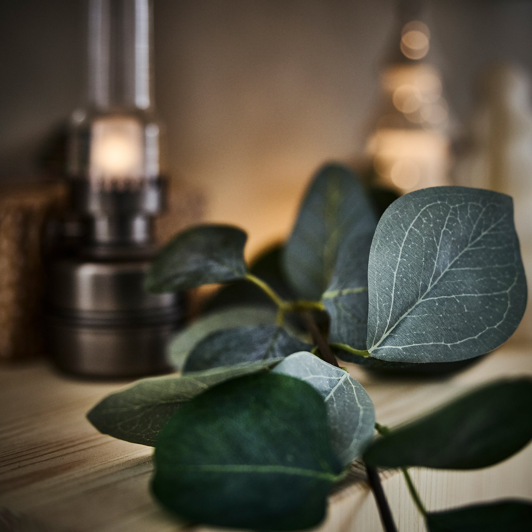 SMYCKA, artificial garland in/outdoor/eucalyptus, 3 m, 806.065.71