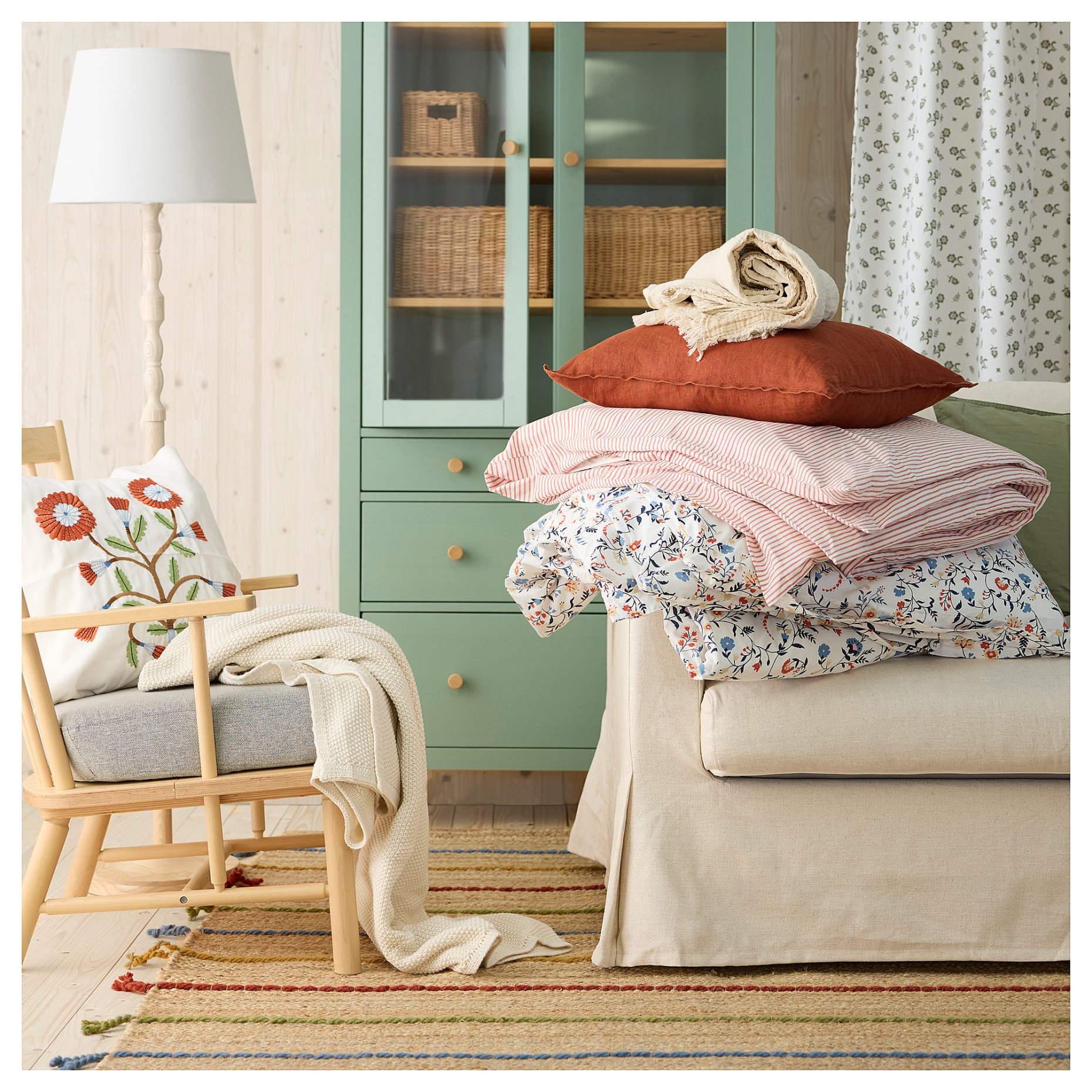 RAKLEV, χαλί χαμηλή πλέξη/χειροποίητο, 170x240 cm, 806.108.89