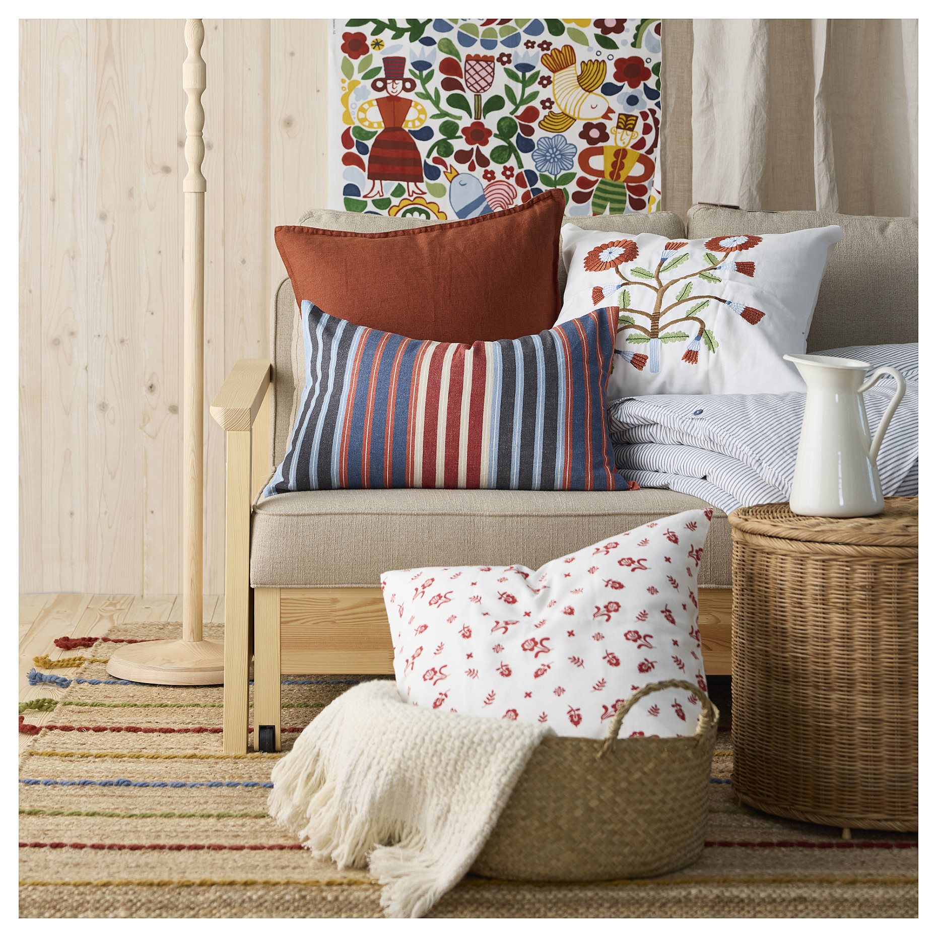 RAKLEV, χαλί χαμηλή πλέξη/χειροποίητο, 170x240 cm, 806.108.89