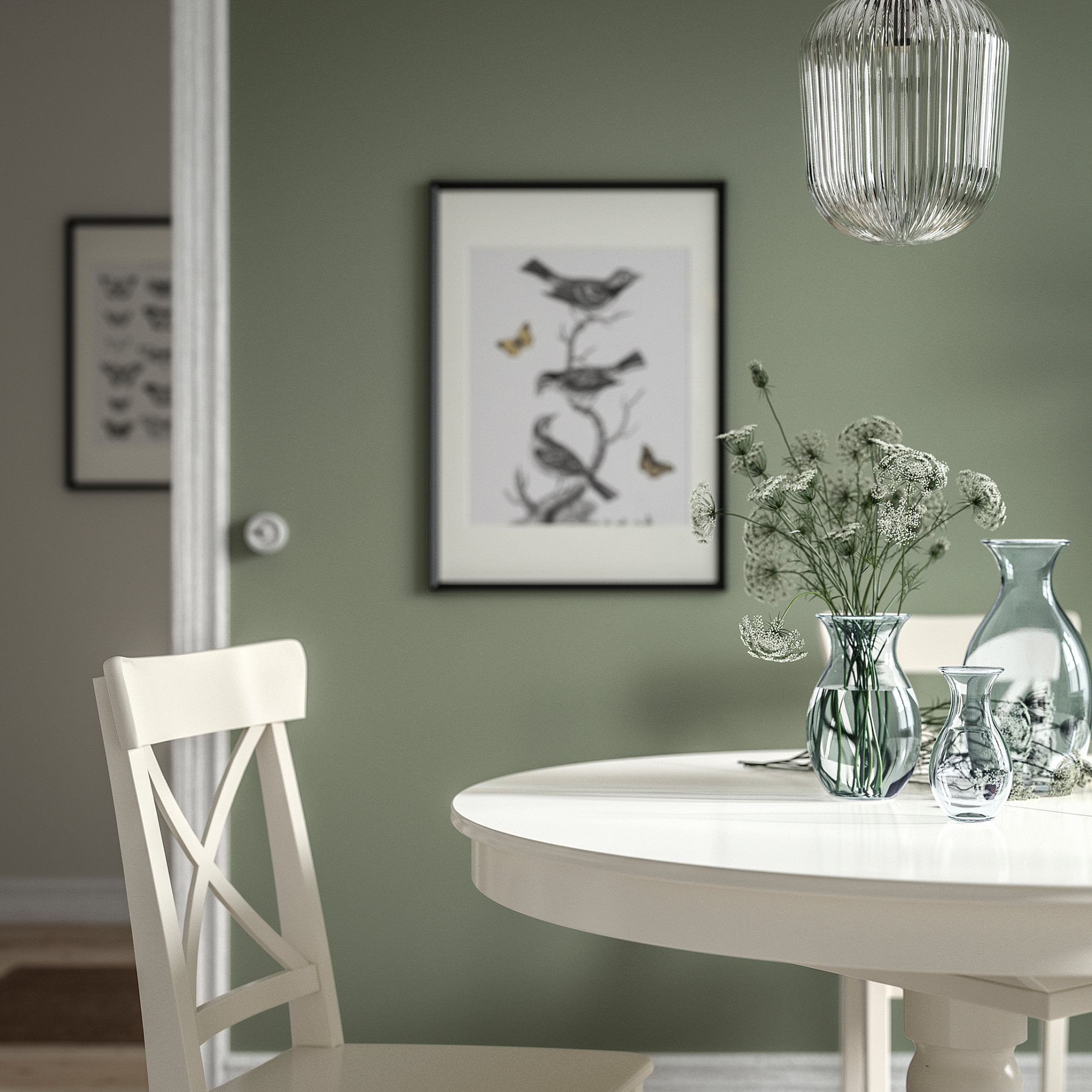 BERGKÖRSBÄR, βάζο, 20 cm, 806.110.49