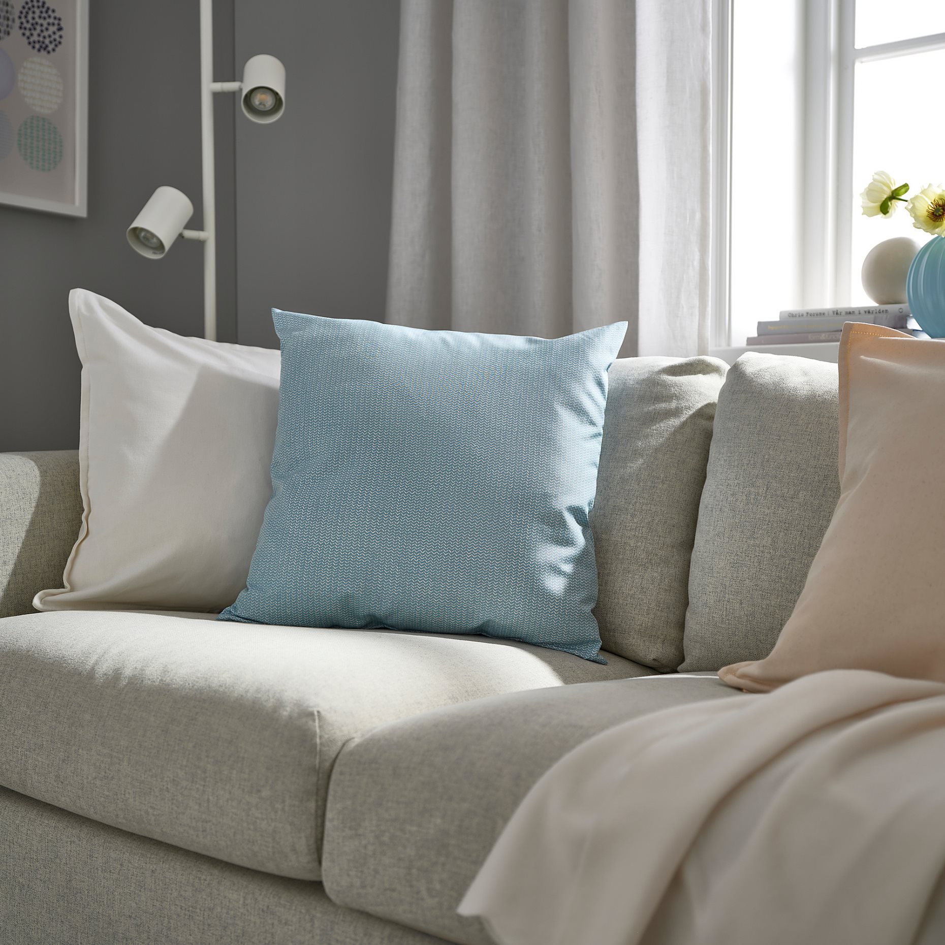 PROFETBLOMMA, cushion, 50x50 cm, 806.142.03