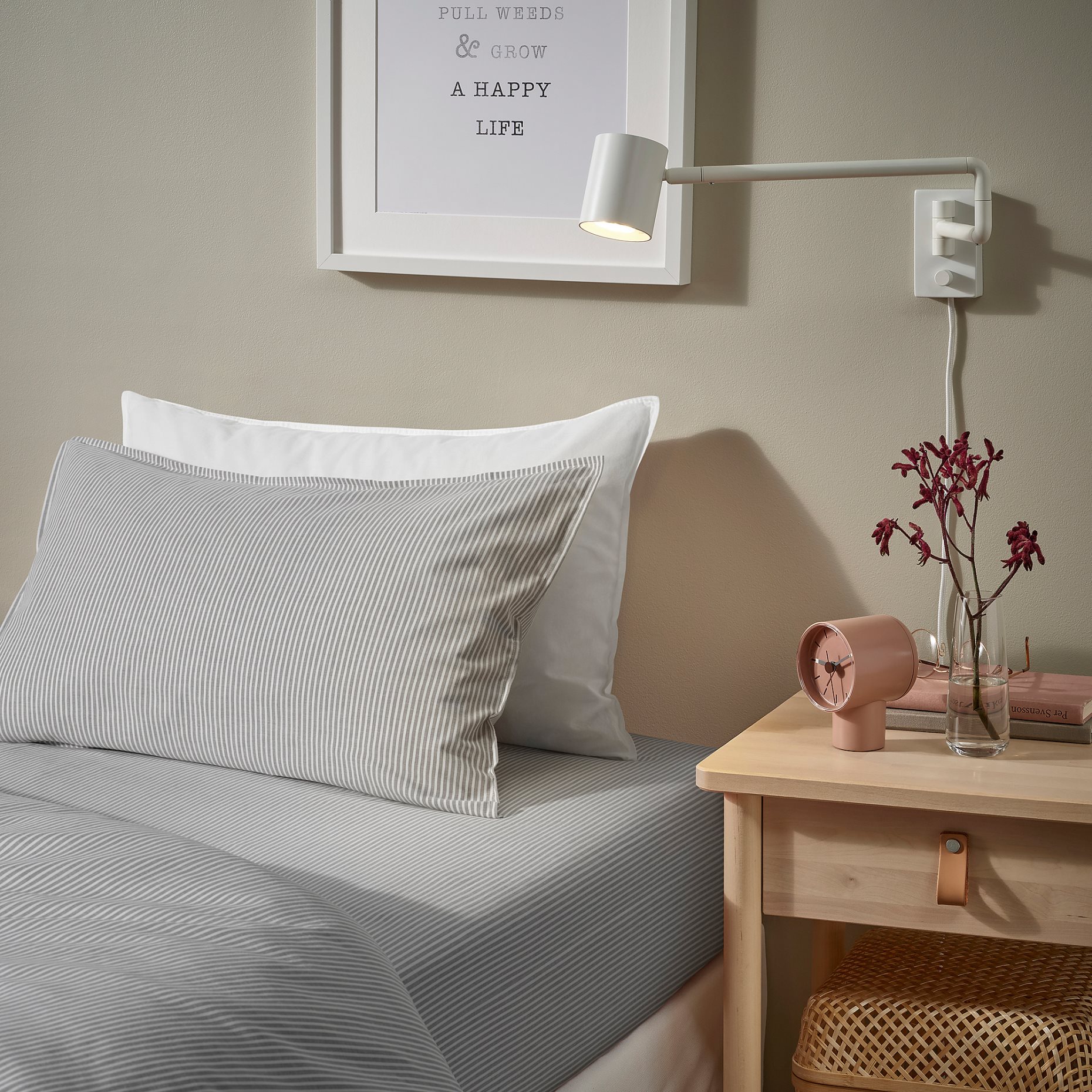 SOLFIBBLA, fitted sheet, 140x200 cm, 806.164.00