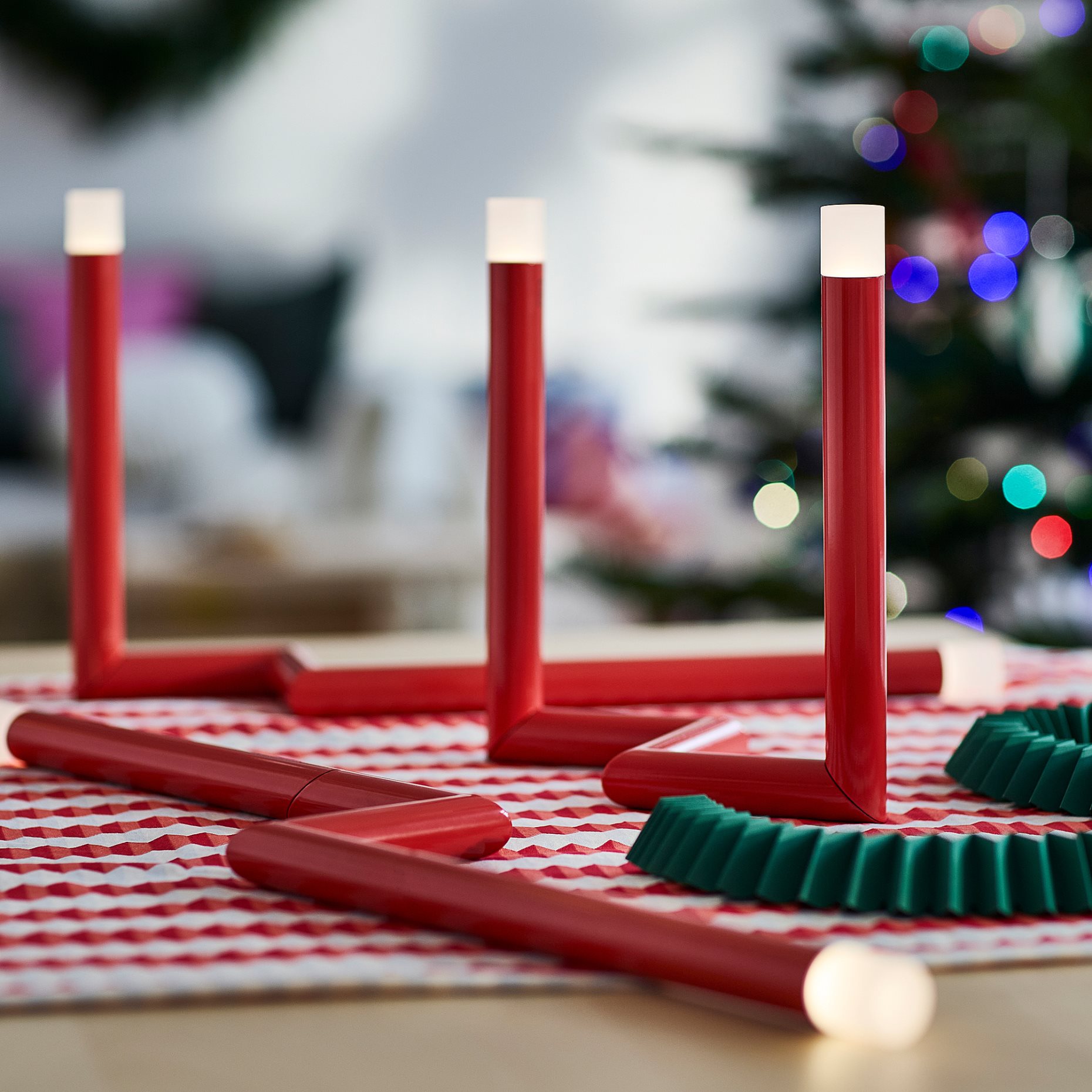 STRÅLA, table decoration with built-in LED light source, 806.385.67