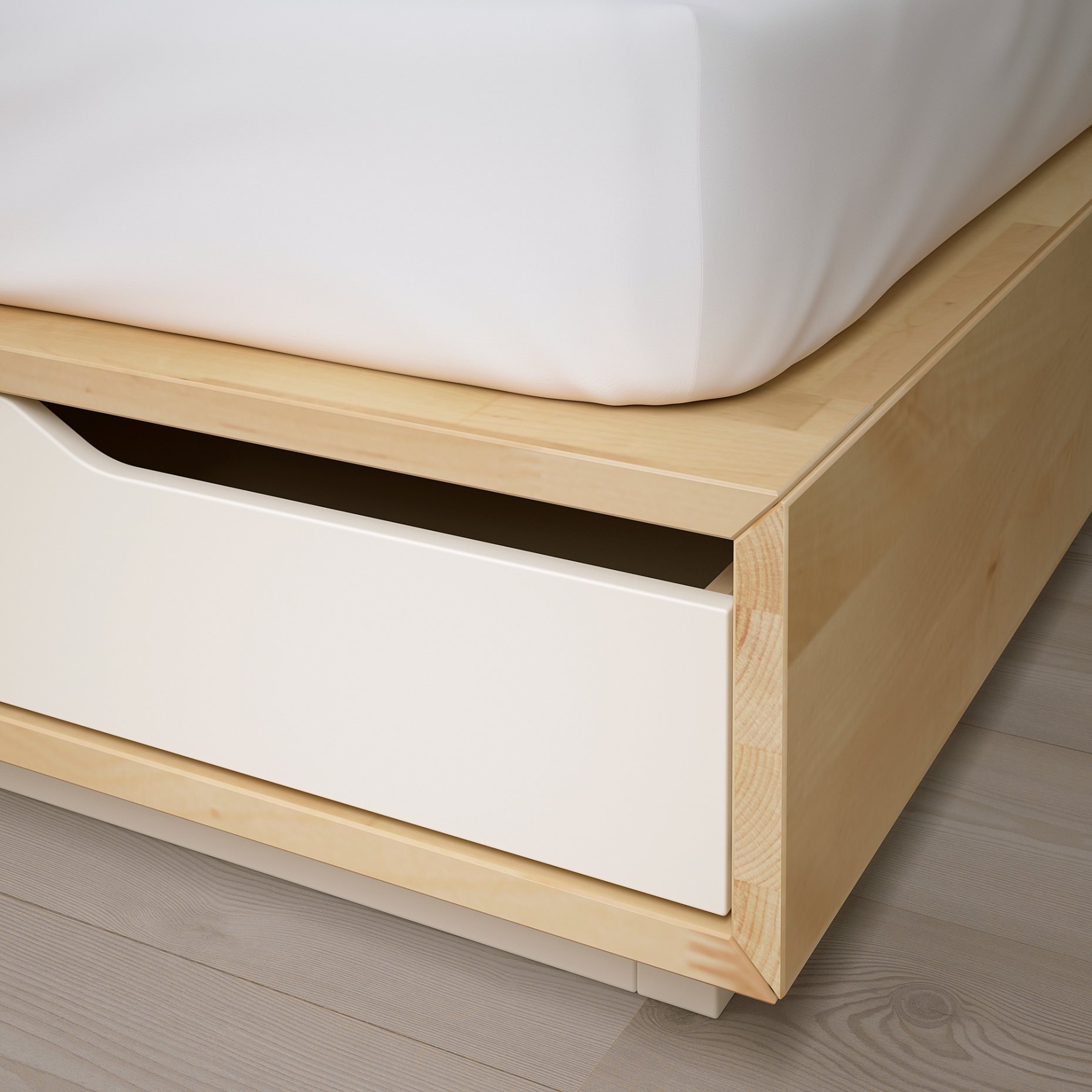 MANDAL, κρεβάτι με κεφαλάρι, 160x202 cm, 890.949.48