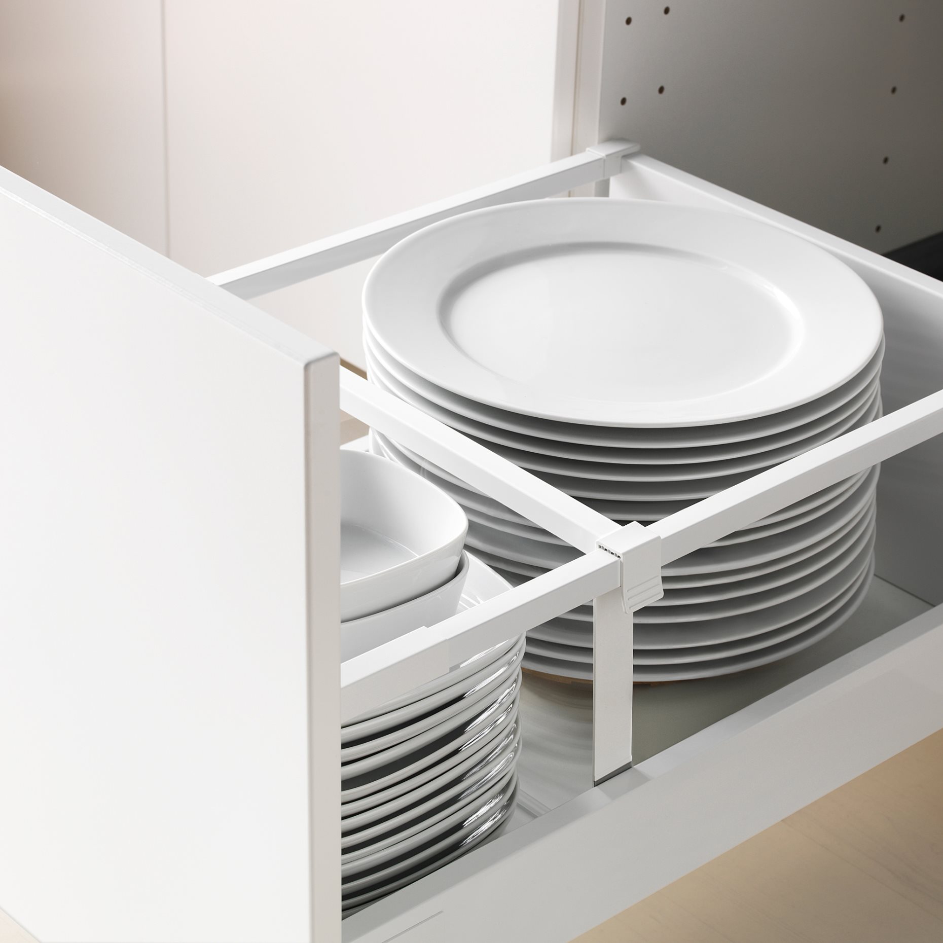 METOD/MAXIMERA, base cabinet 2 fronts/2 high drawers, 891.043.63