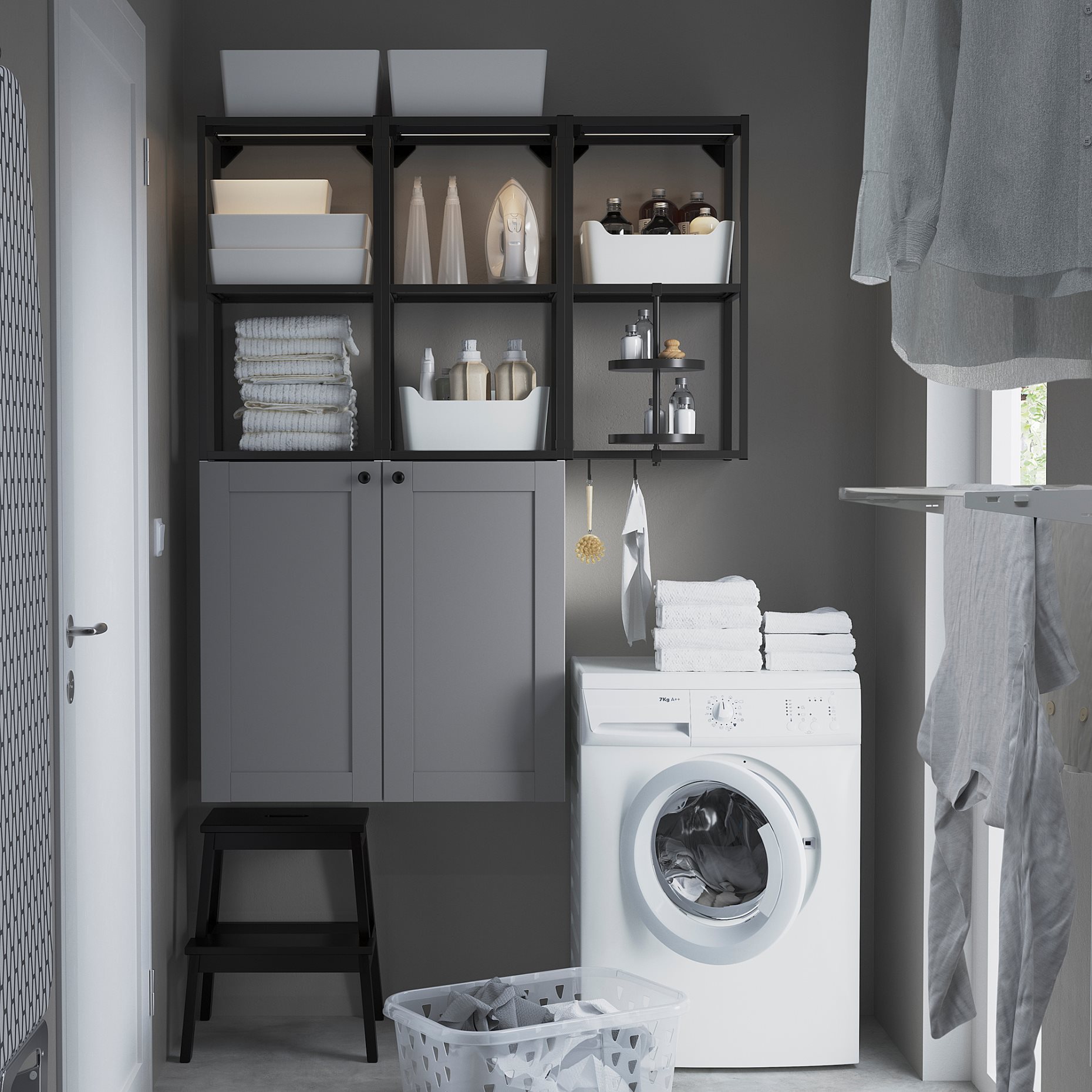 ENHET, wall storage combination, 893.314.50